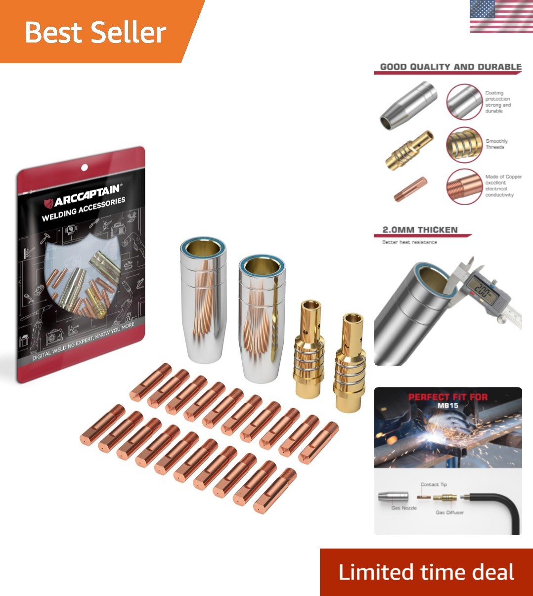 Durable .030″ MIG Welding Accessories Kit for MB15 – Ultimate Spatter Resistance