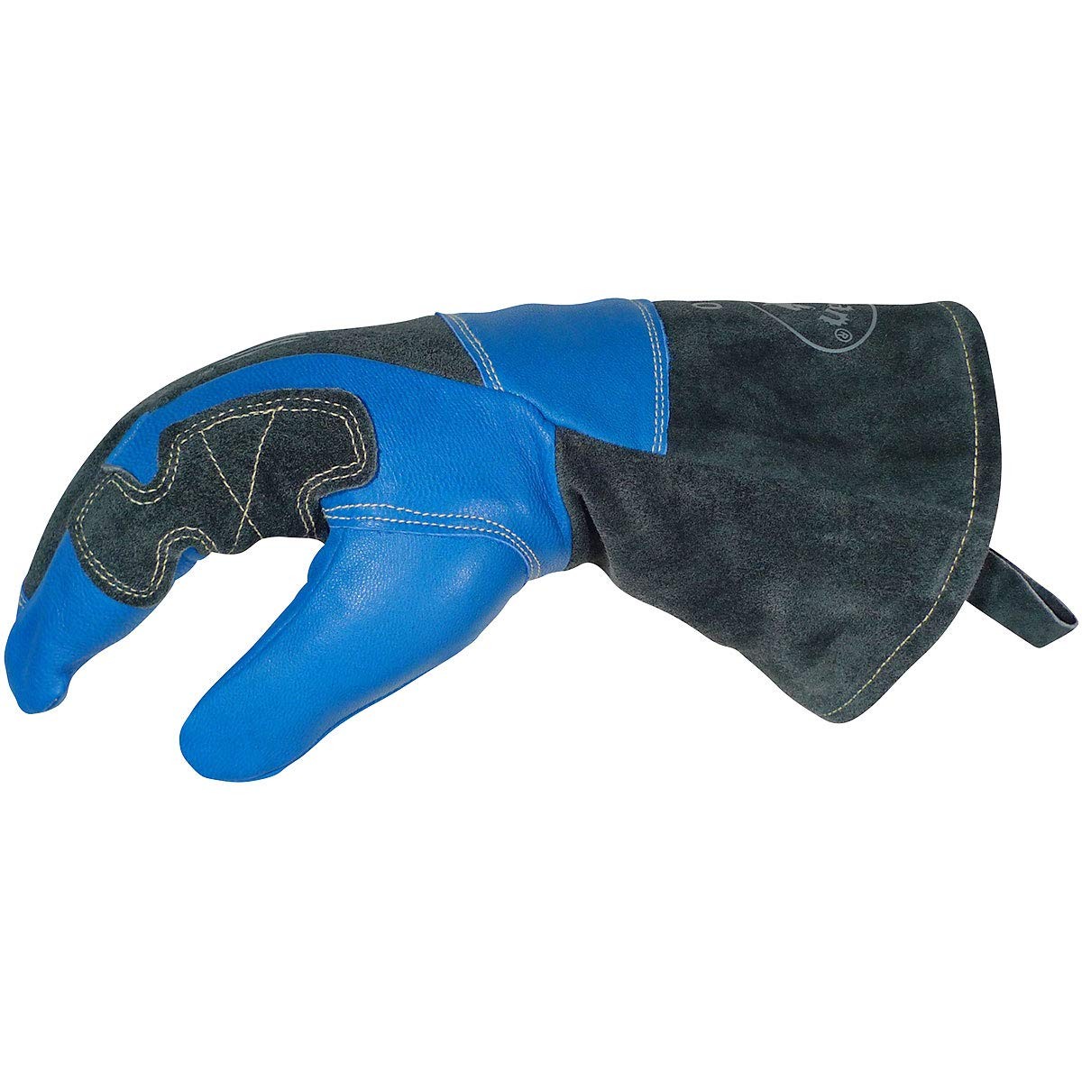 Caiman Premium Goat Grain Mig/Stick Welding Gloves Wool Lining Kontour Design