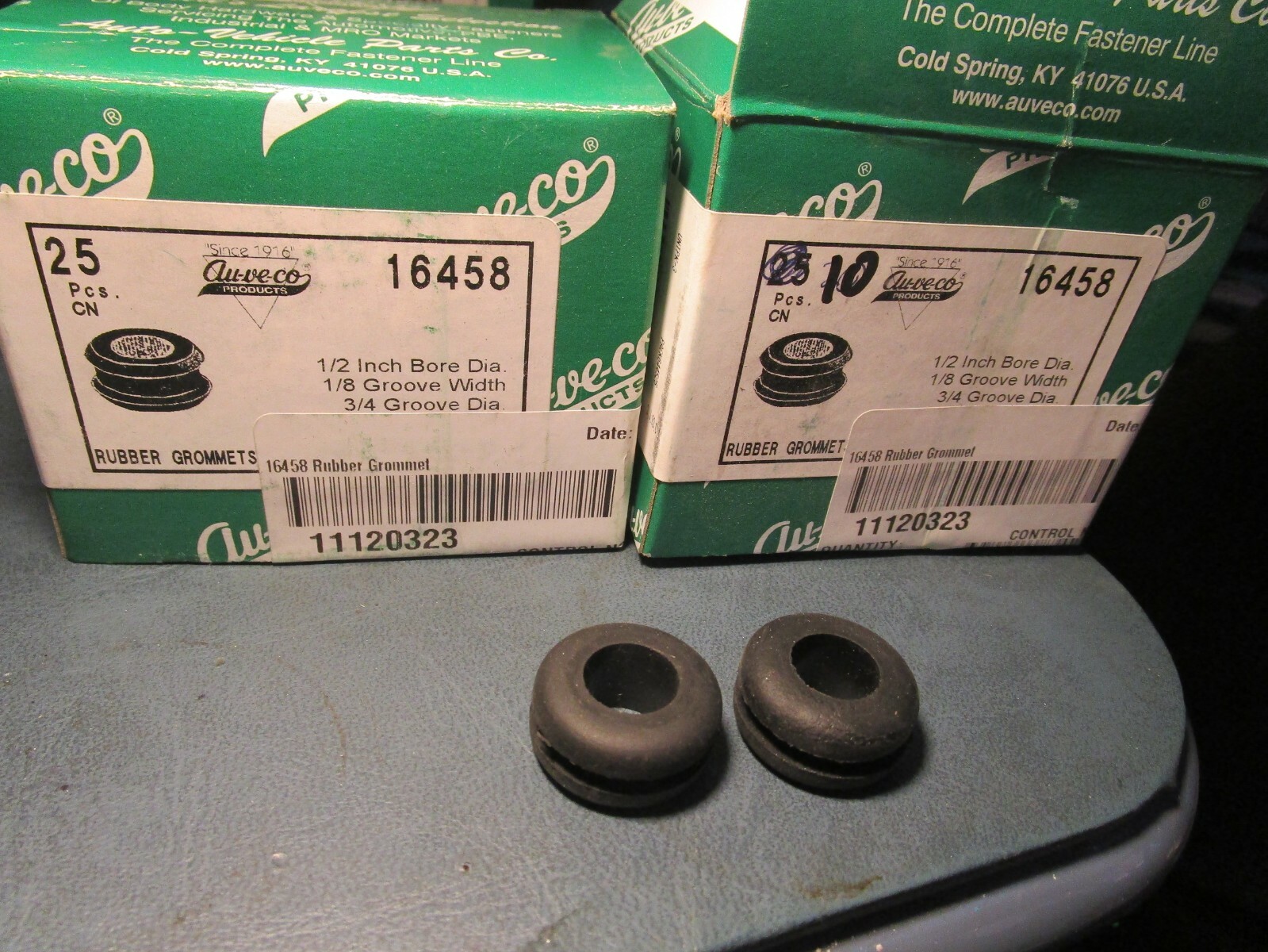 (35) 1/2 Bore Diameter 1″ OD Rubber Grommet