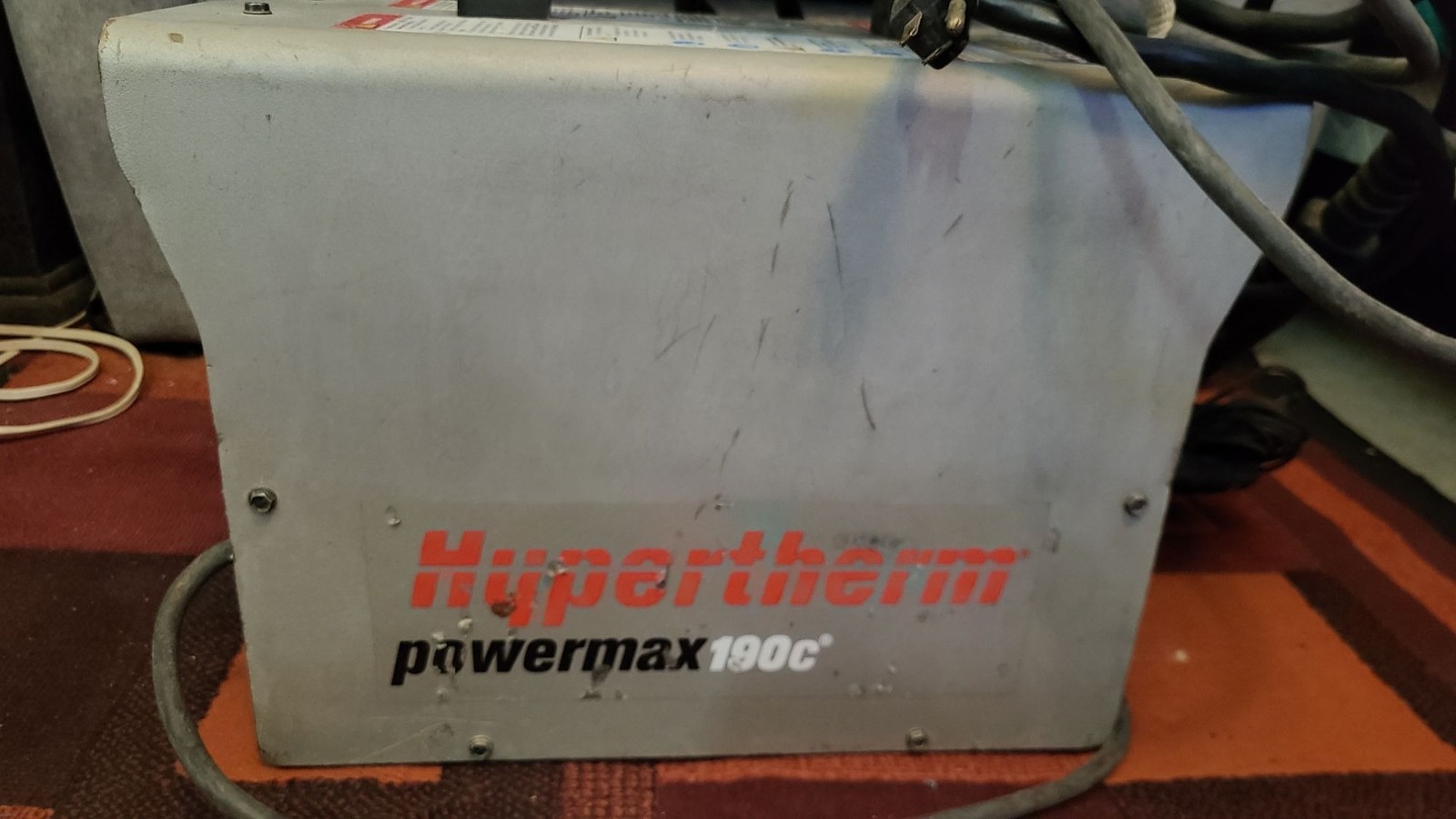 Hypertherm Powermax 190c Plasma Cutter with Torch & Ground Clamp FREE SHIPPING!!
