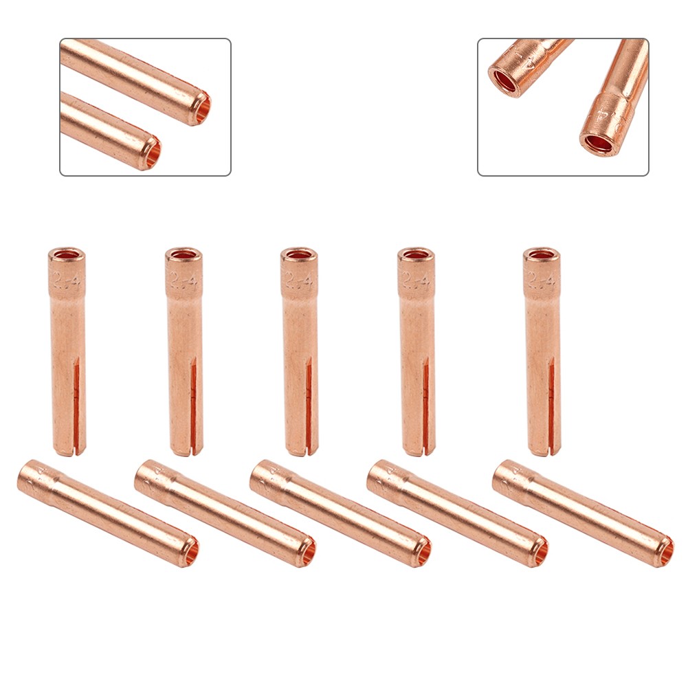 PK/10 13N23 Welding Torch Collet 3/32” 2.4mm for Tig Torch WP-9 WP-20 WP-25