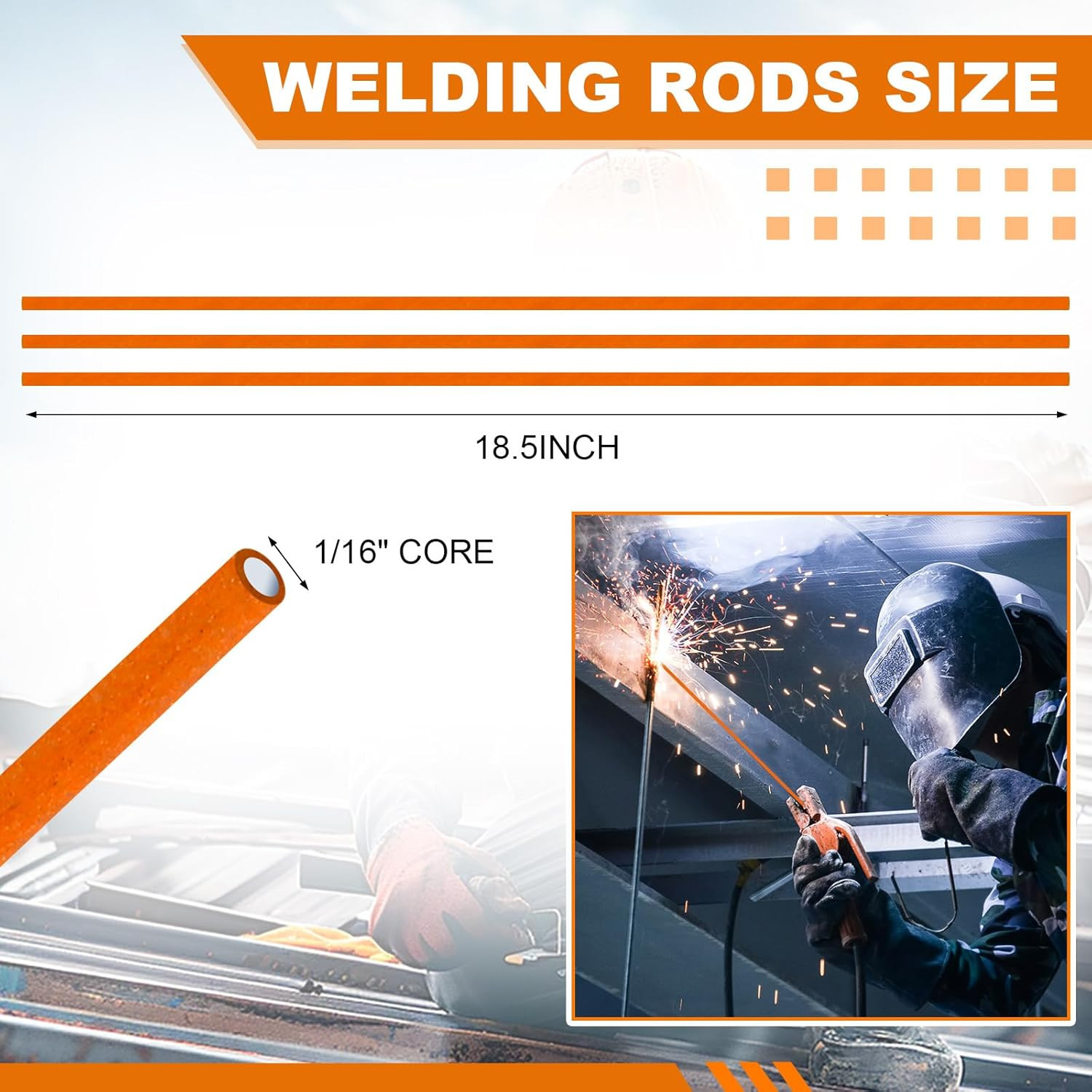 3 Pcs Sticks 56% Bag-7 Silver Alloy Brazing Rods 18″ Flux Coated Silver Solder C
