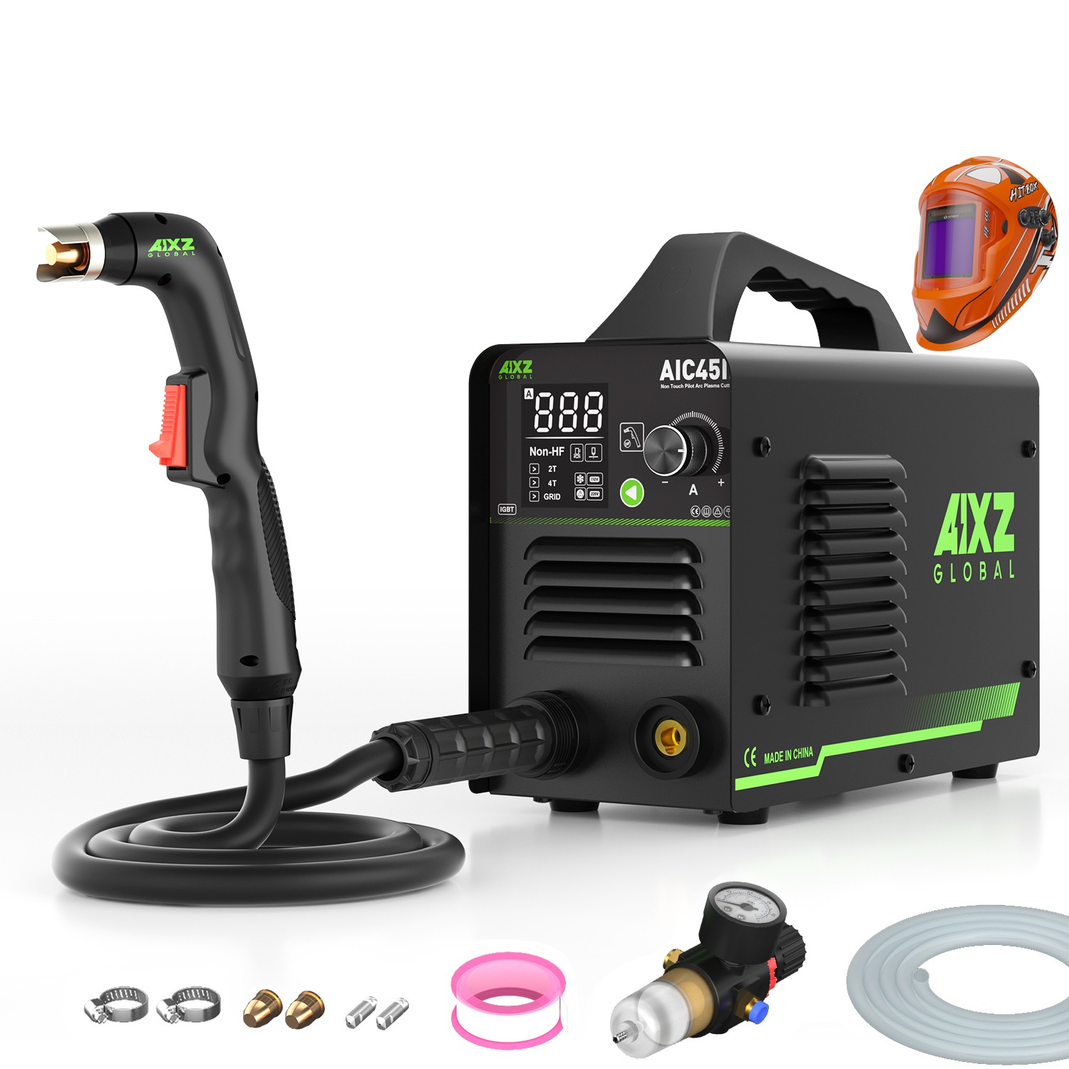 AIXZ 45Amp Air Plasma Cutting Machine Low Frequency Pilot ARC 110/230V Cutter US