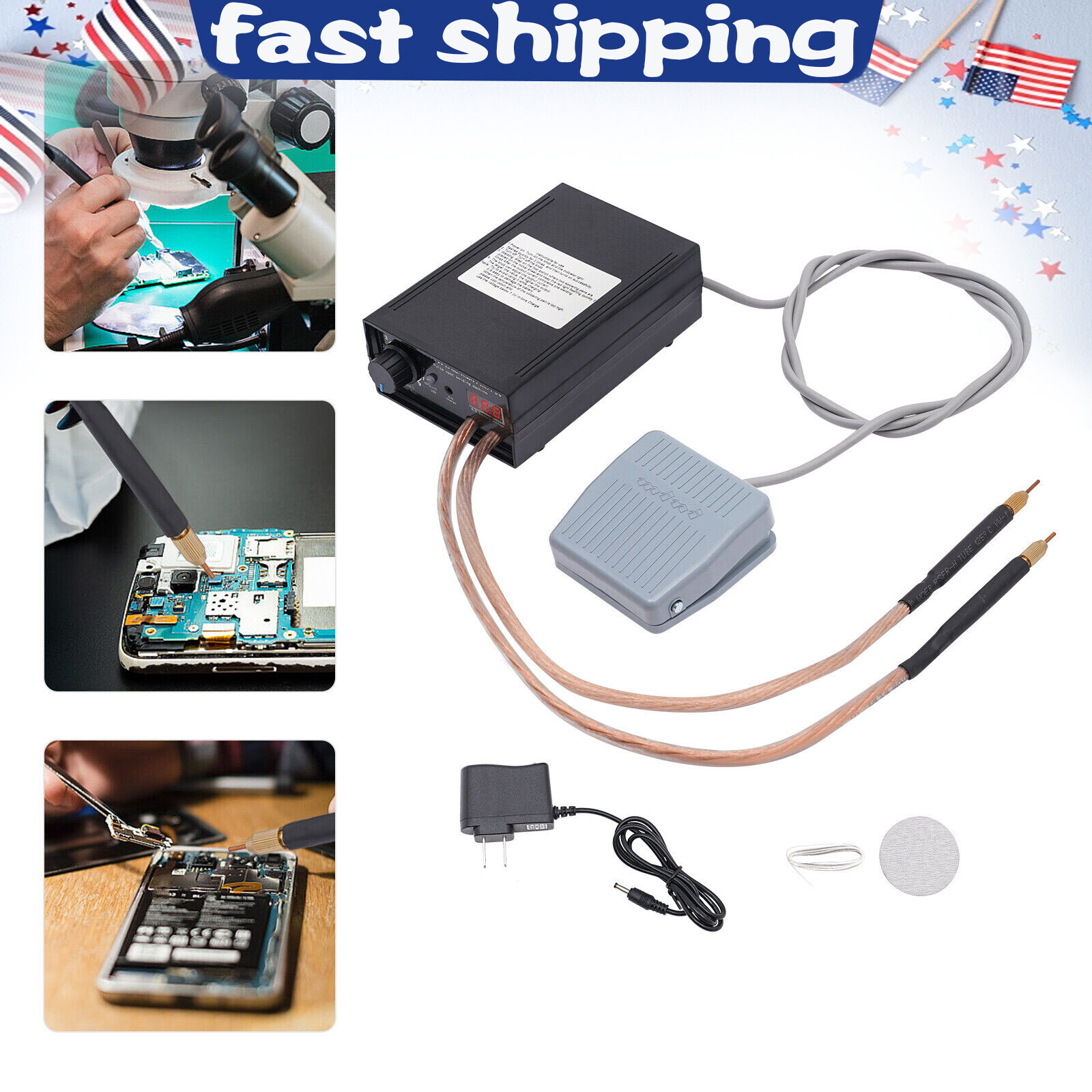 8000W Double Pulse Spot Welding Machine Welding Machine with Pedal Switch