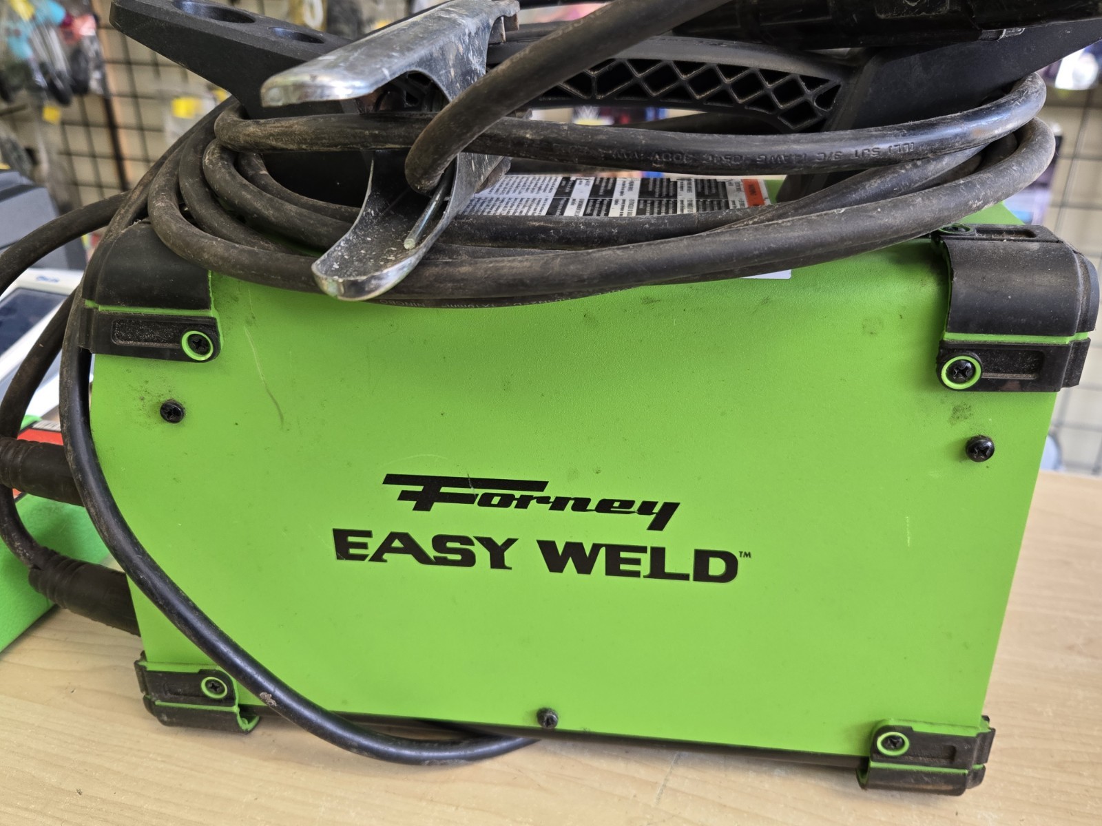 Forney Easy Weld 100 ST Stick Tig 120V 90A w/ ground clamp and electrode holder