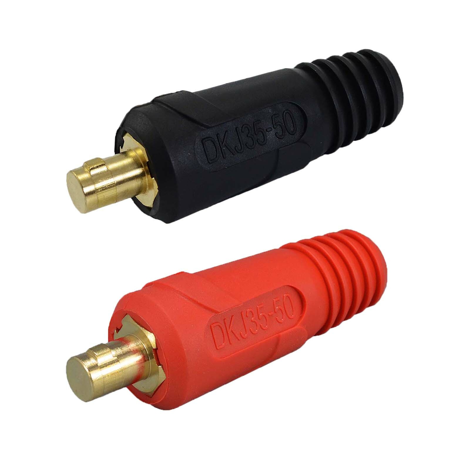 TIG Welding Cable Panel Connector-Plug DKJ35-50 315Amp Dinse Quick Fitting 2pcs