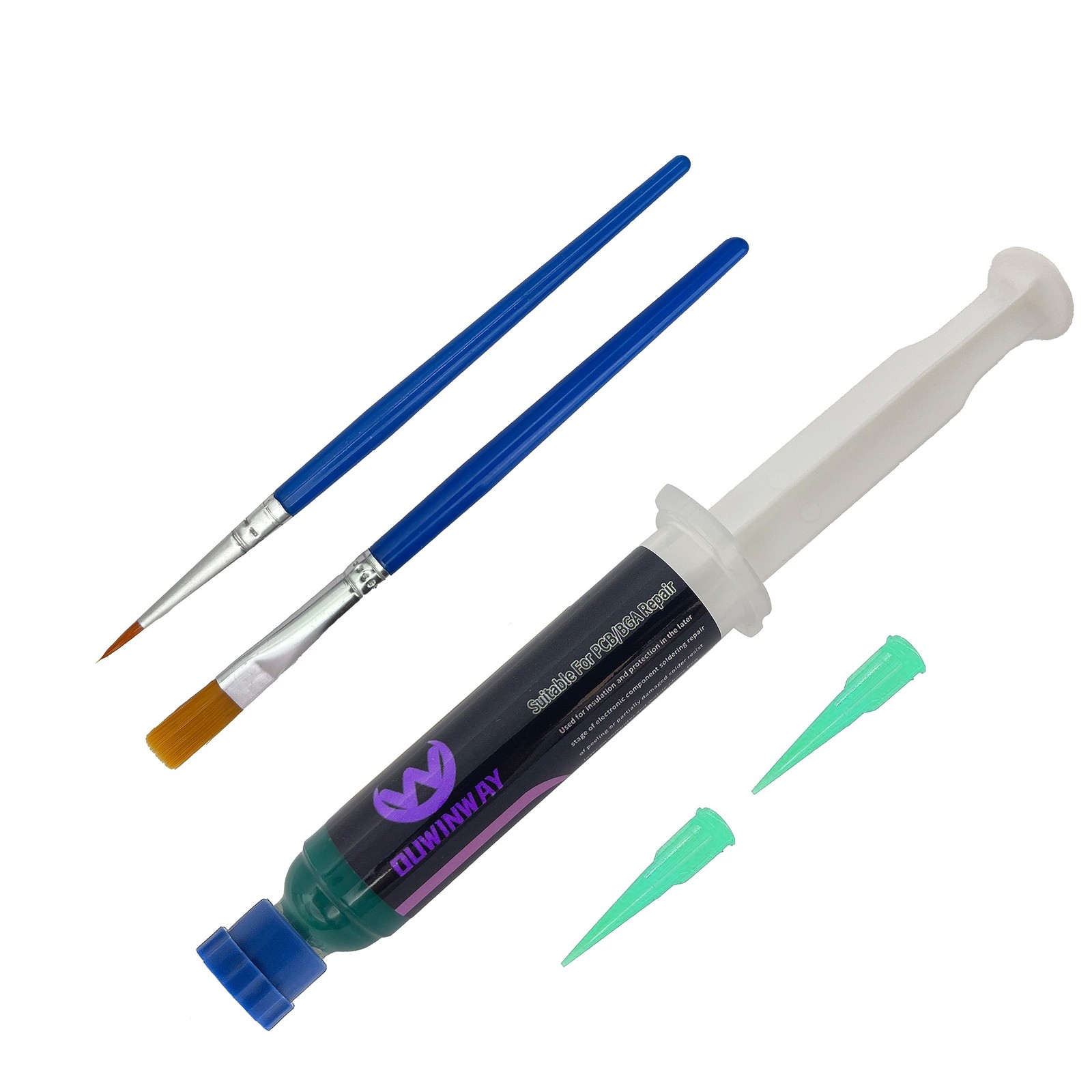 Ouwinway 1-pack UV Curing Green Solder Mask, Mask 1-PACK