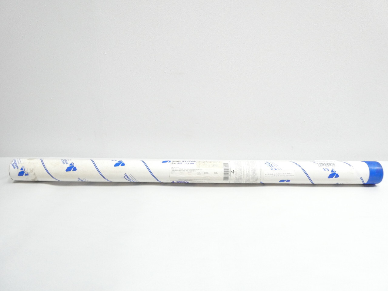 Inconel U42755 Filler Metal 82 Electrode 0.093in 36in 10lb