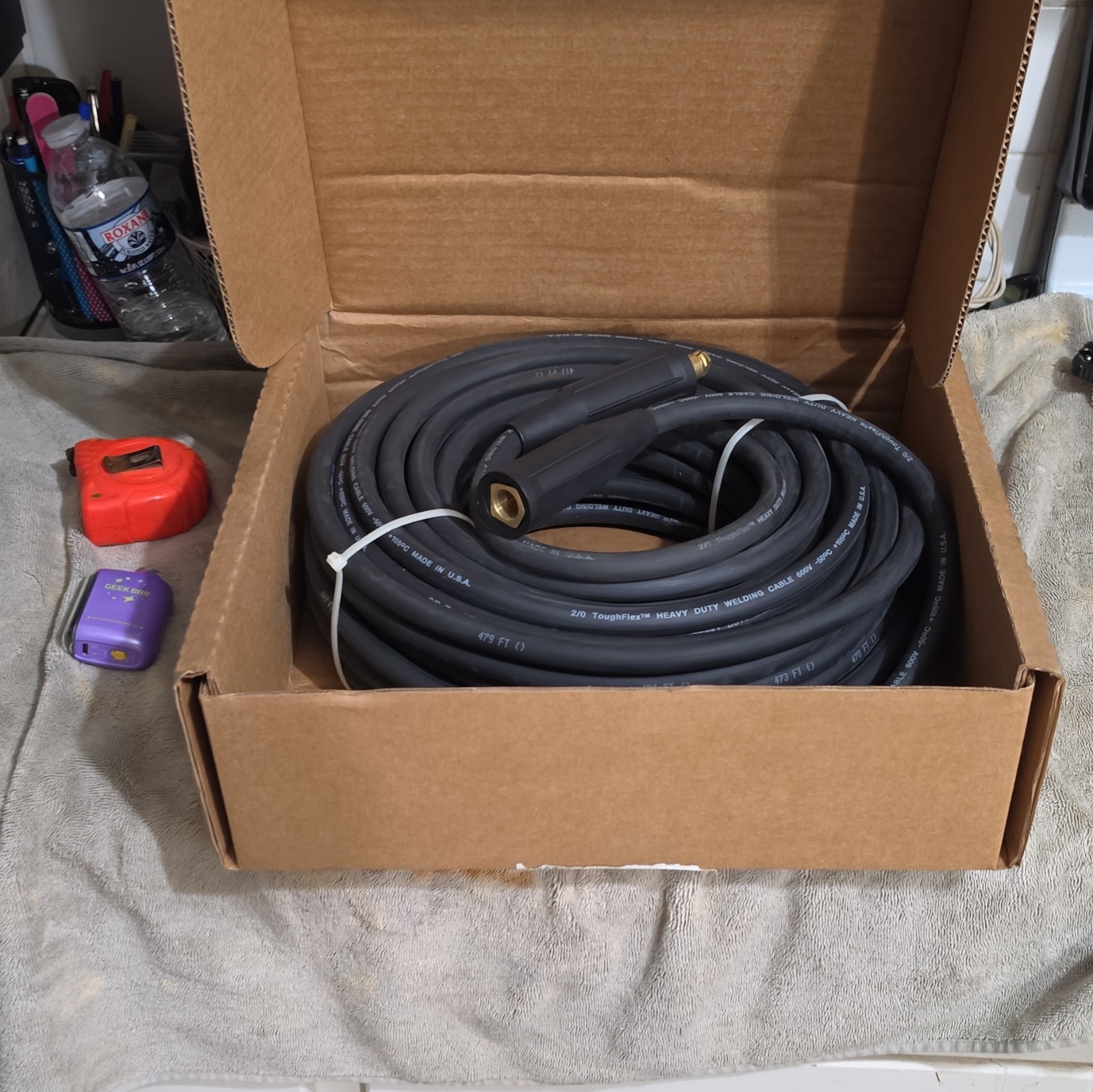 Kalas 2/0 ToughFlex Welding Lead Cable 100 ft LC40-M/F Heavy Duty