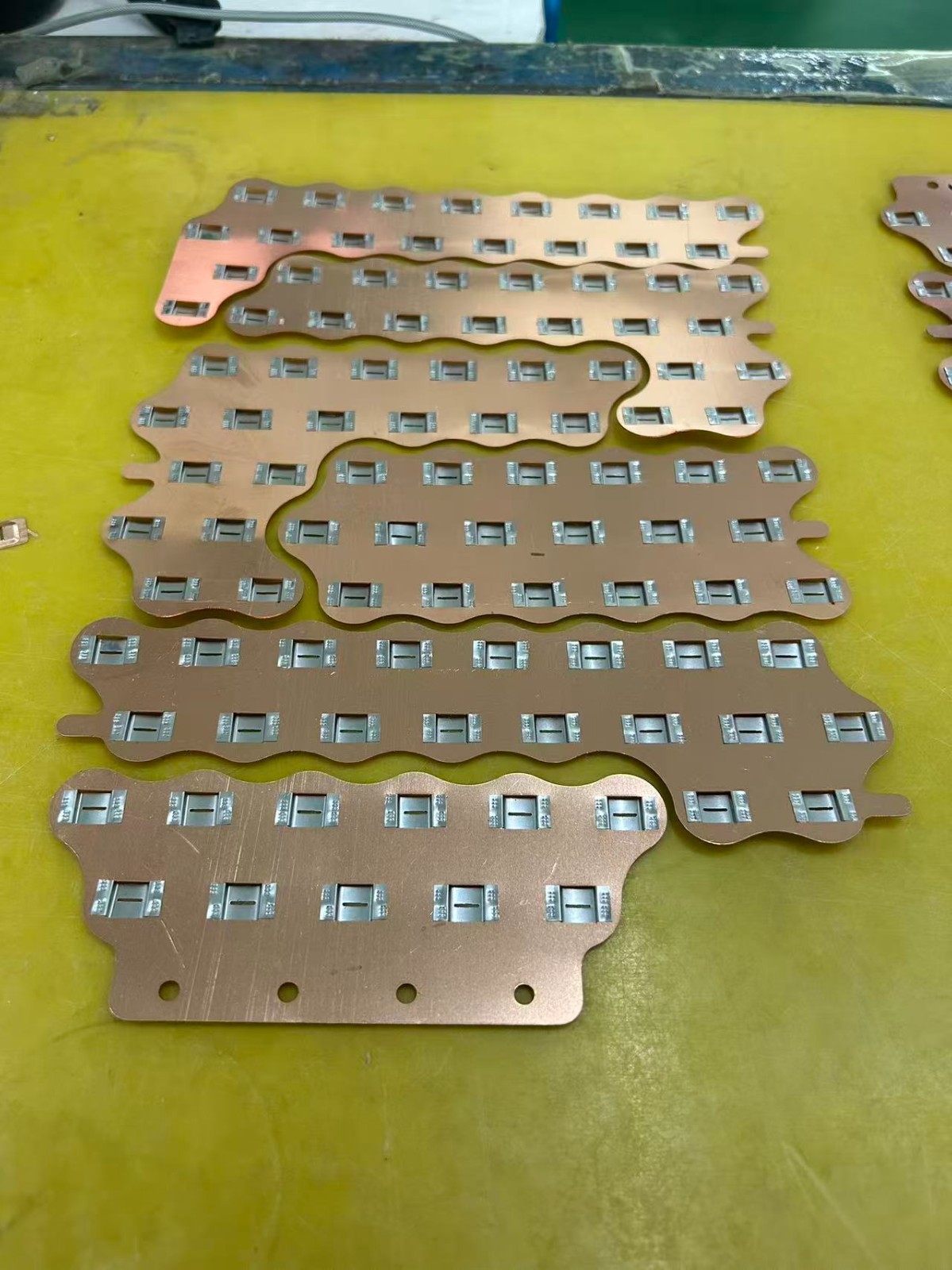 0.3/0.5/1mm 30S9P 21700 Power Battery Pack Copper Nickel Busbar for Connector