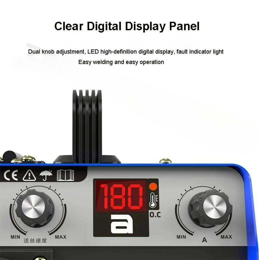 Airless Dual-Drive Integrated CO₂ Gas-Shielded Welding Machine 220V Dual-Use