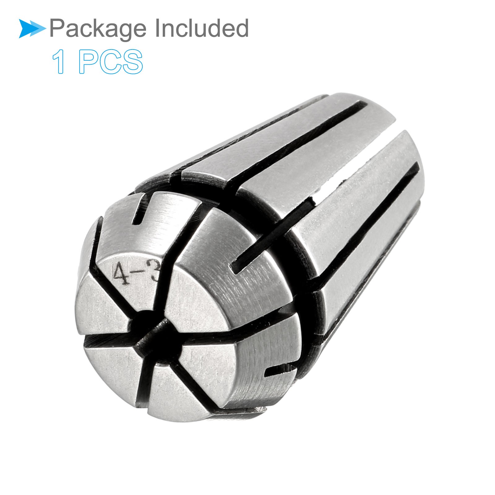 Spring Collet Chuck ER-16 Spring Collet 4mm Clamping Diameter 40Cr Steel