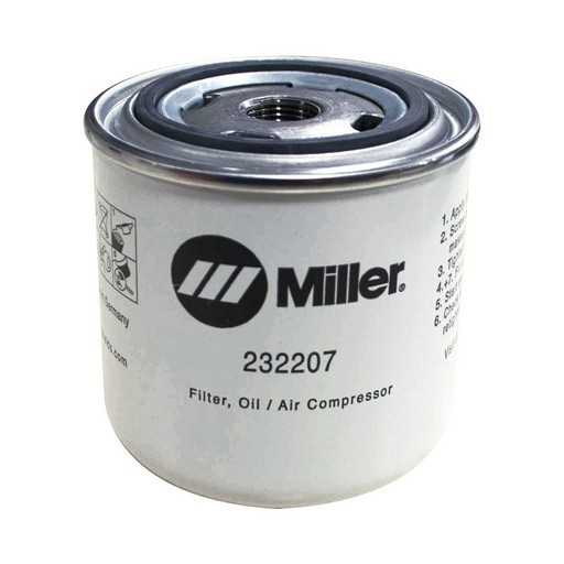 Miller 232207 Oil Air Compressor Filter Trailblazer 302 Air Pak Engine Welder