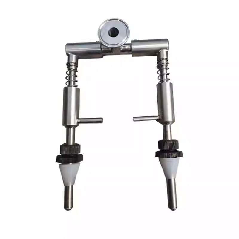 New Liquid Paste Gravity Filling Machine Head Anti Drip Filling Nozzle 304