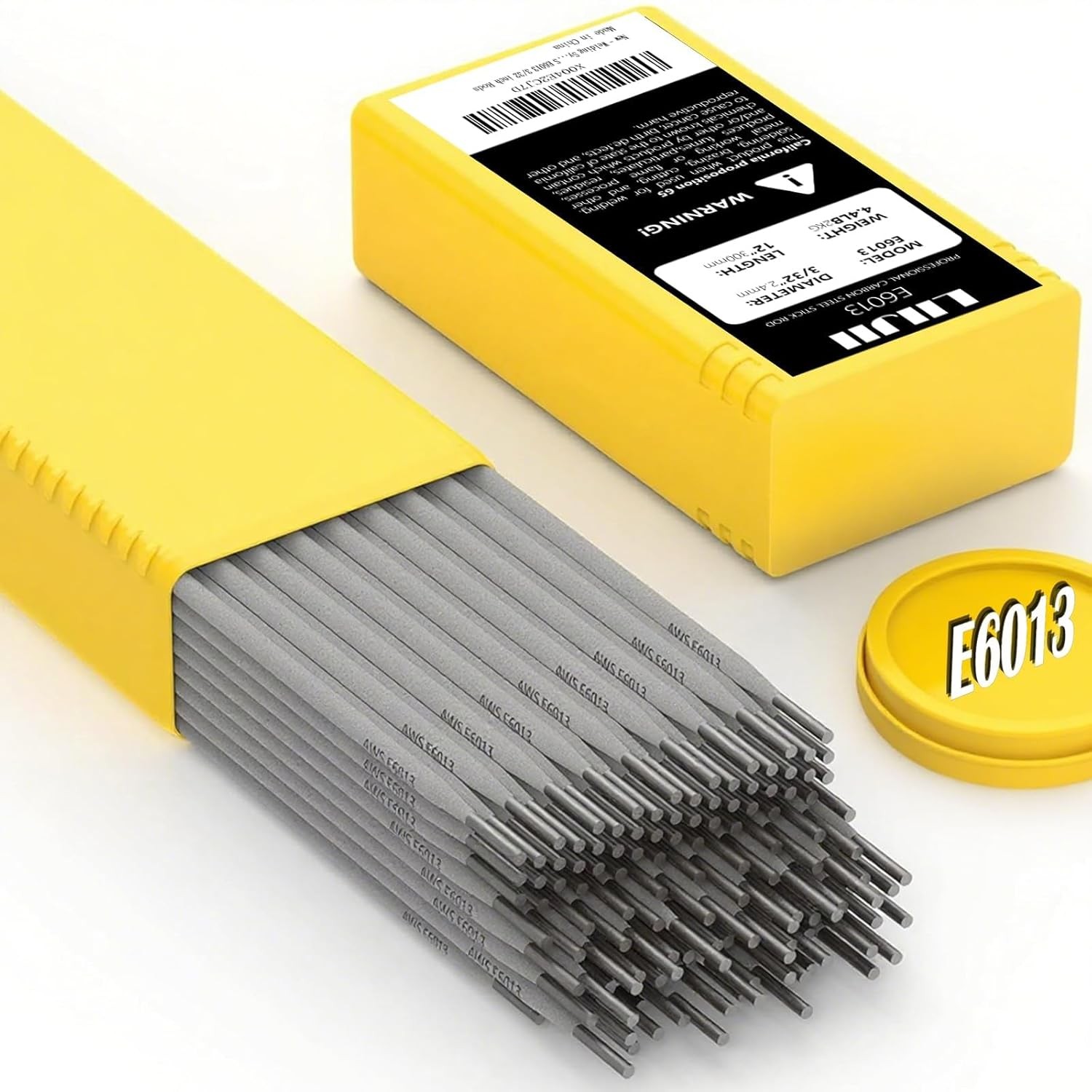 E6013 Welding Rods 3/32 1lb Box Carbon Steel Stick Electrodes Dried Electrode