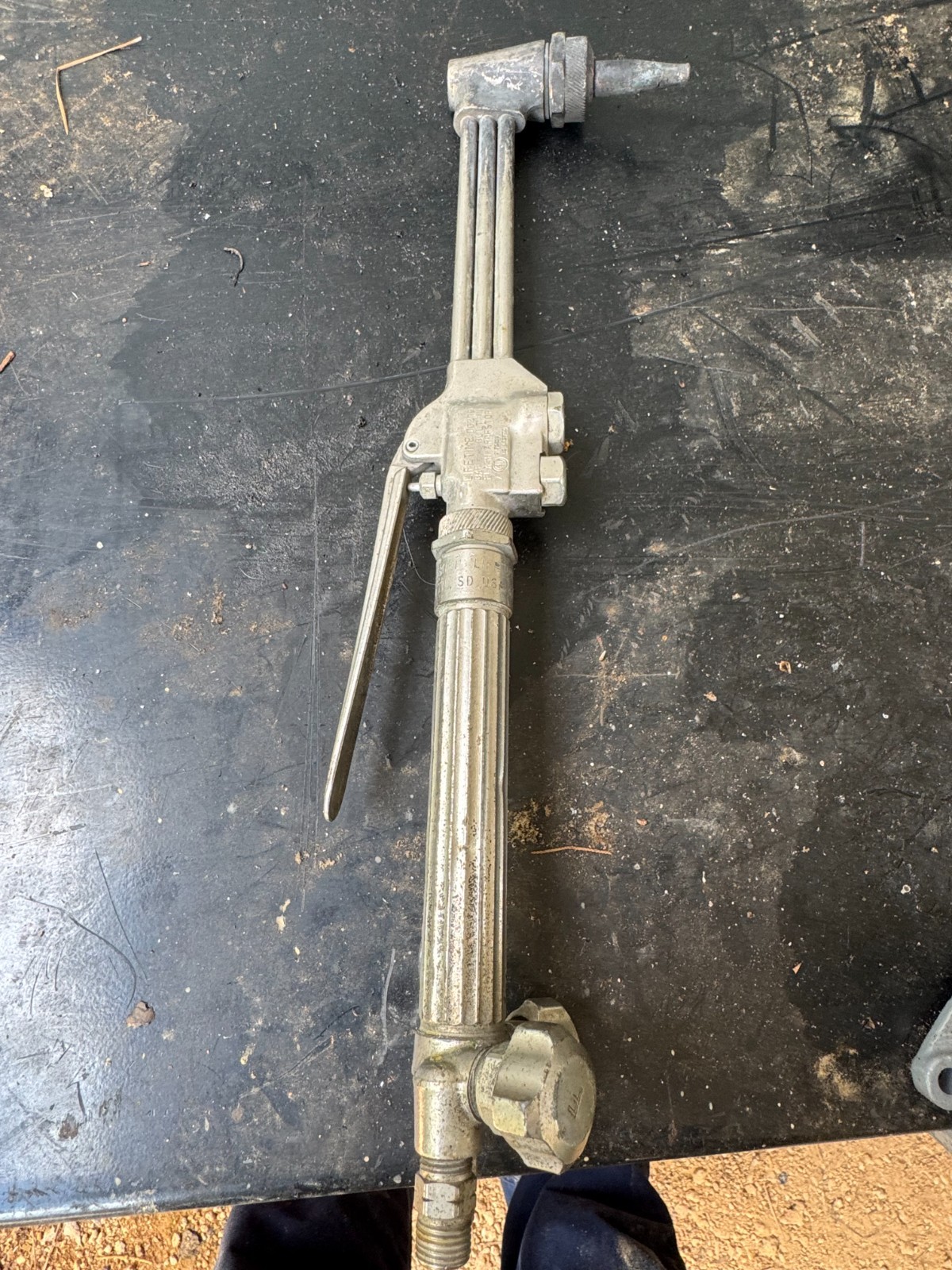 Smith WH200 torch handle and DG209 cutting attachment with 3 new tips
