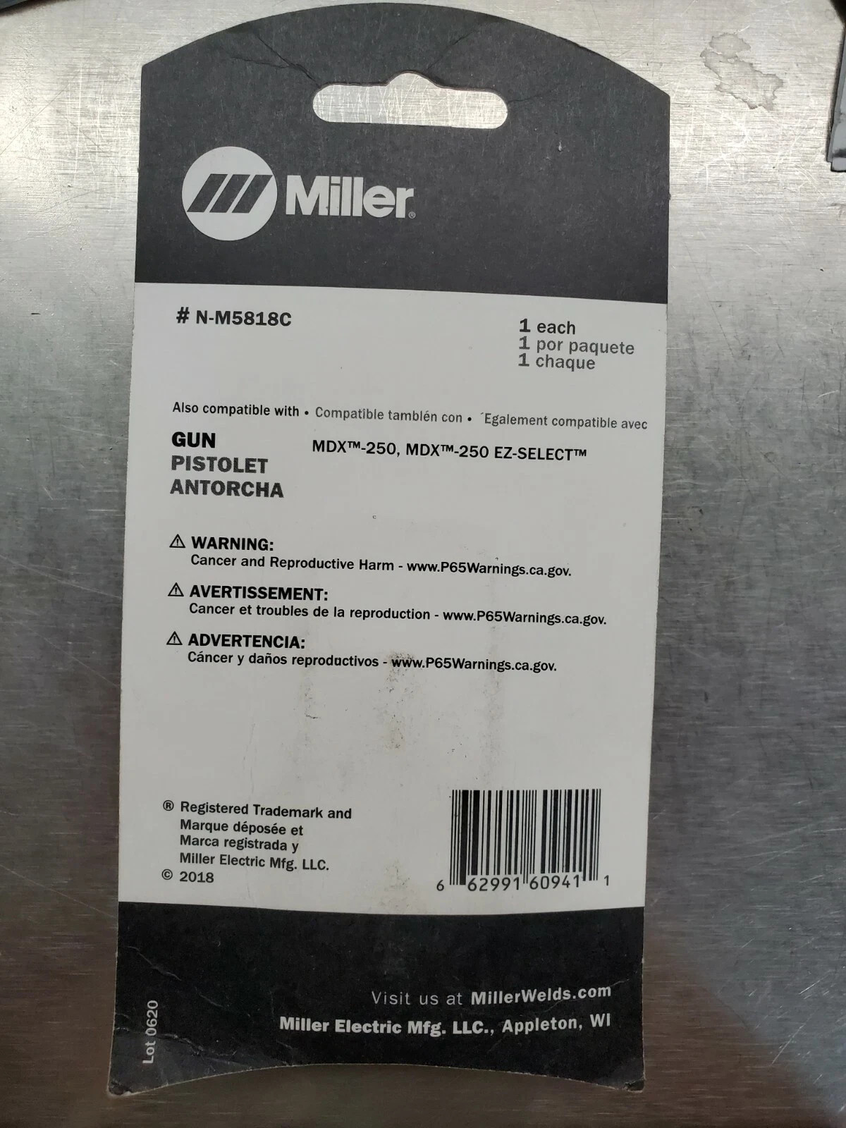 Miller N-M5818C 2.95″ AccuLock S Series Replacement Nozzle For MDX 250 MIG Guns