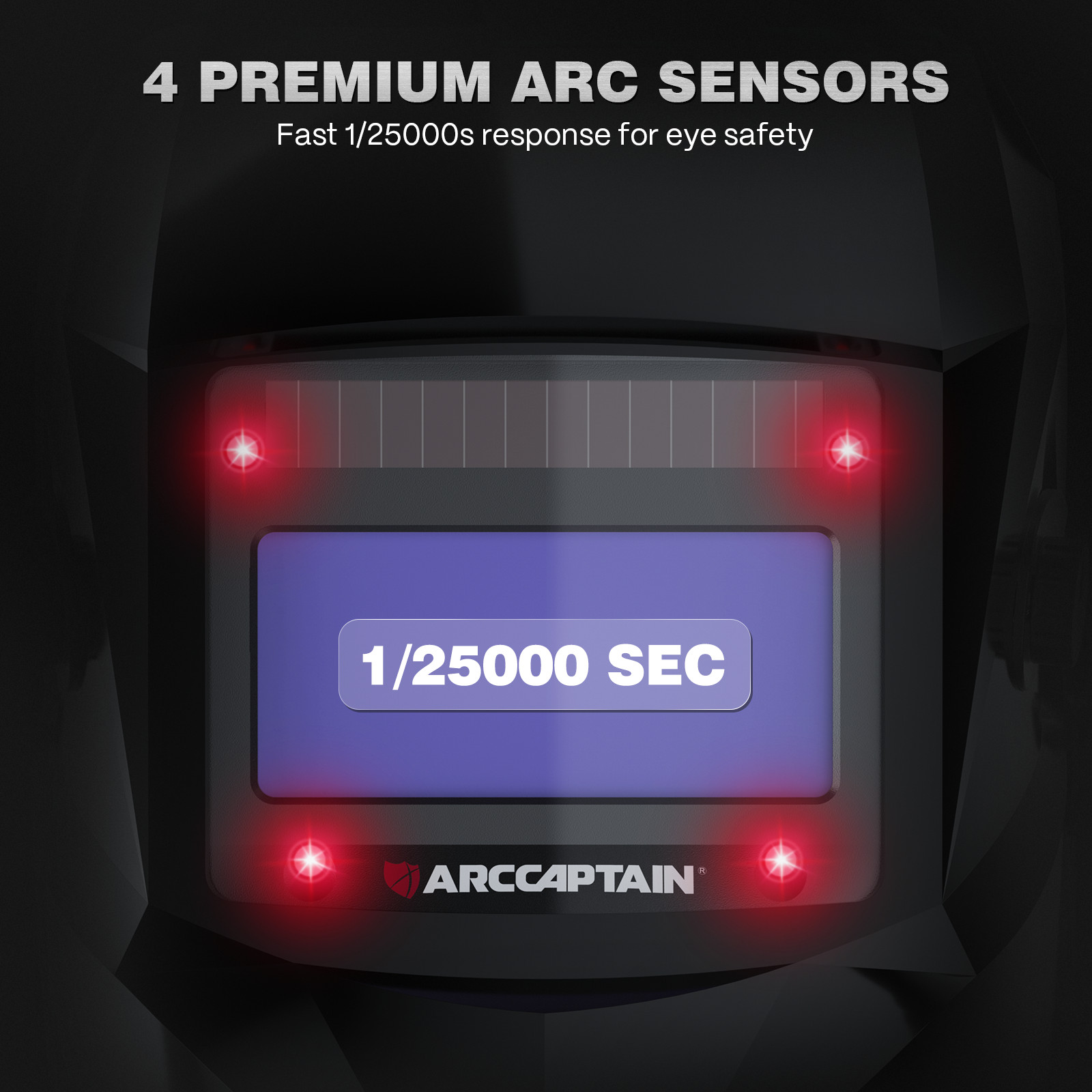 ARCCAPTAIN iControl Stick Welder 205A 2-in-1 ARC/Lift TIG LED Display 120V/240V