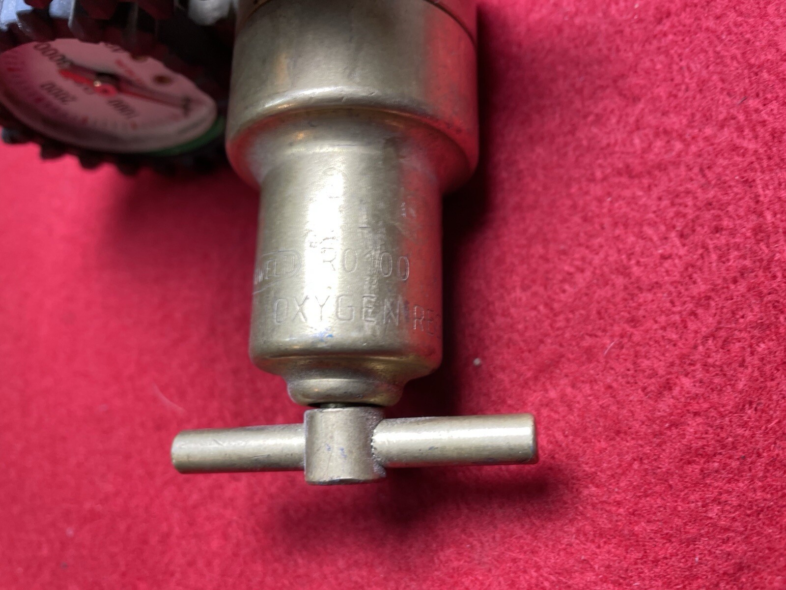 Uniweld Oxygen And Acetylene Regulators, Gas RMC100, Oxygen RO100