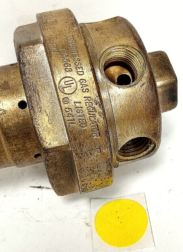 VICTOR MEDALIST 1/4″ NPT COMPRESSED GAS REGULATOR BRASS 250-15-510