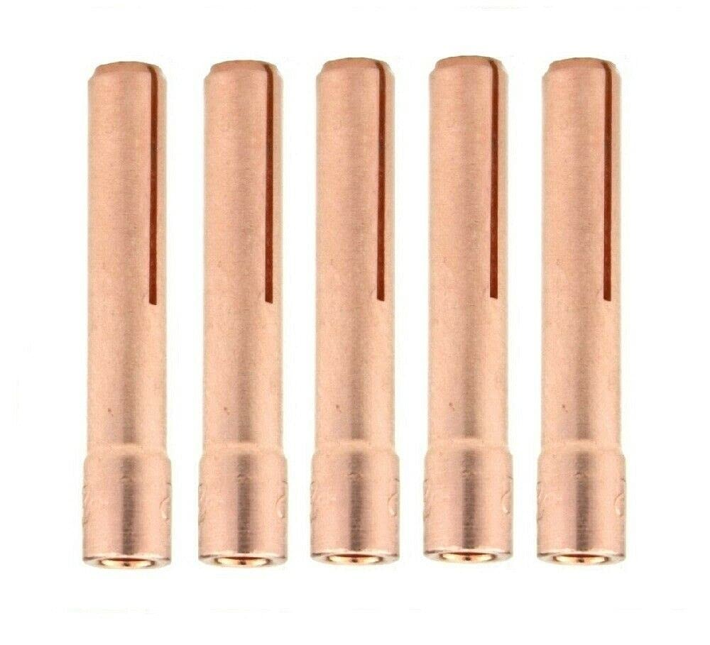 5 PCS 13N23 TIG Welding Collet 3/32 Inch For Torch 9/20/25 Series Torches