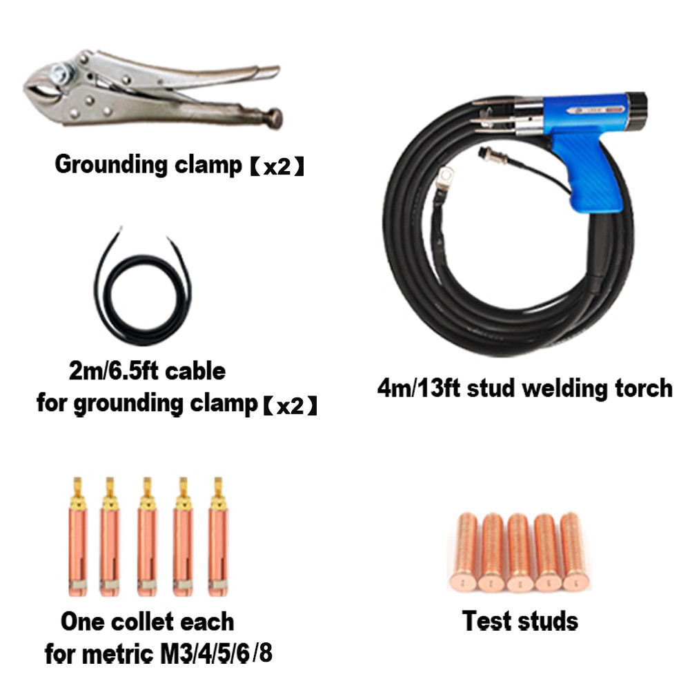 Stud Welding Machine for Aluminum SS. Carbon Steel GI sheet Copper Brass Welder