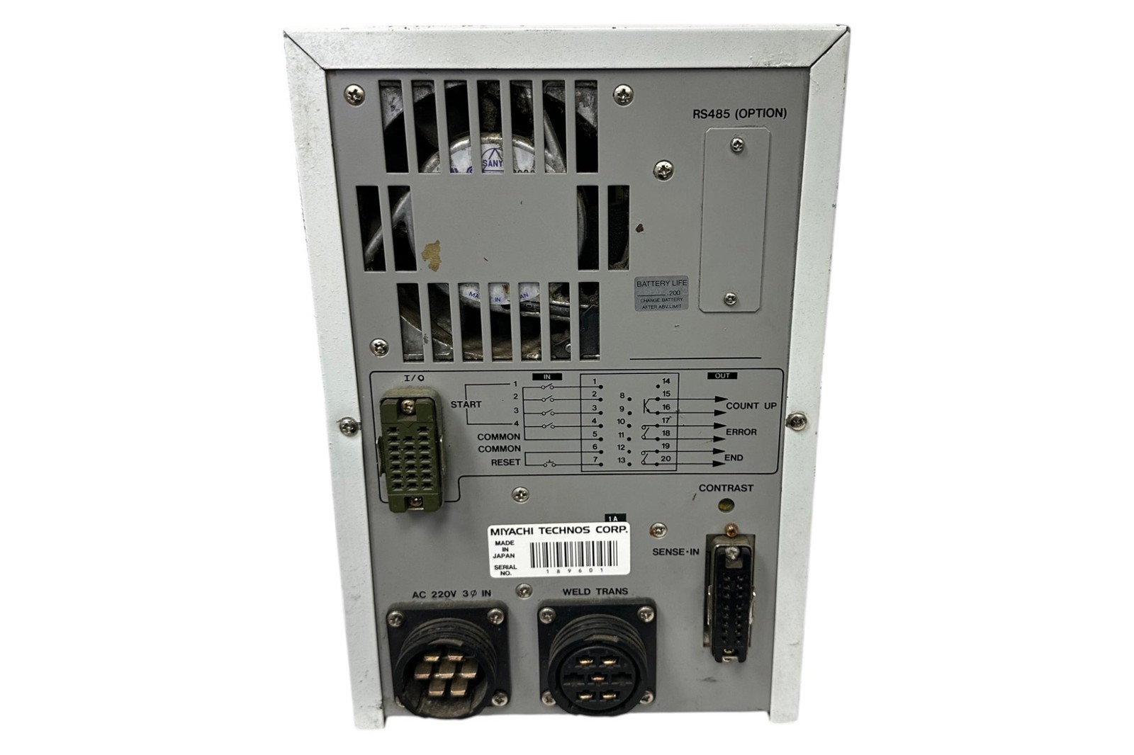 Miyachi IP-217A Programmable Welding Power Supply 220Vac 3Ph Spot Welder