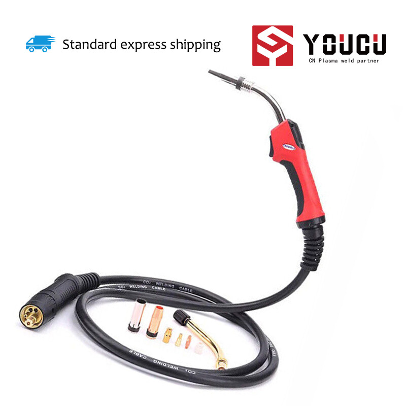 1pcs For Binzel Type 3M/10ft 24KD Air Cooled Mig Welding Torch Gun
