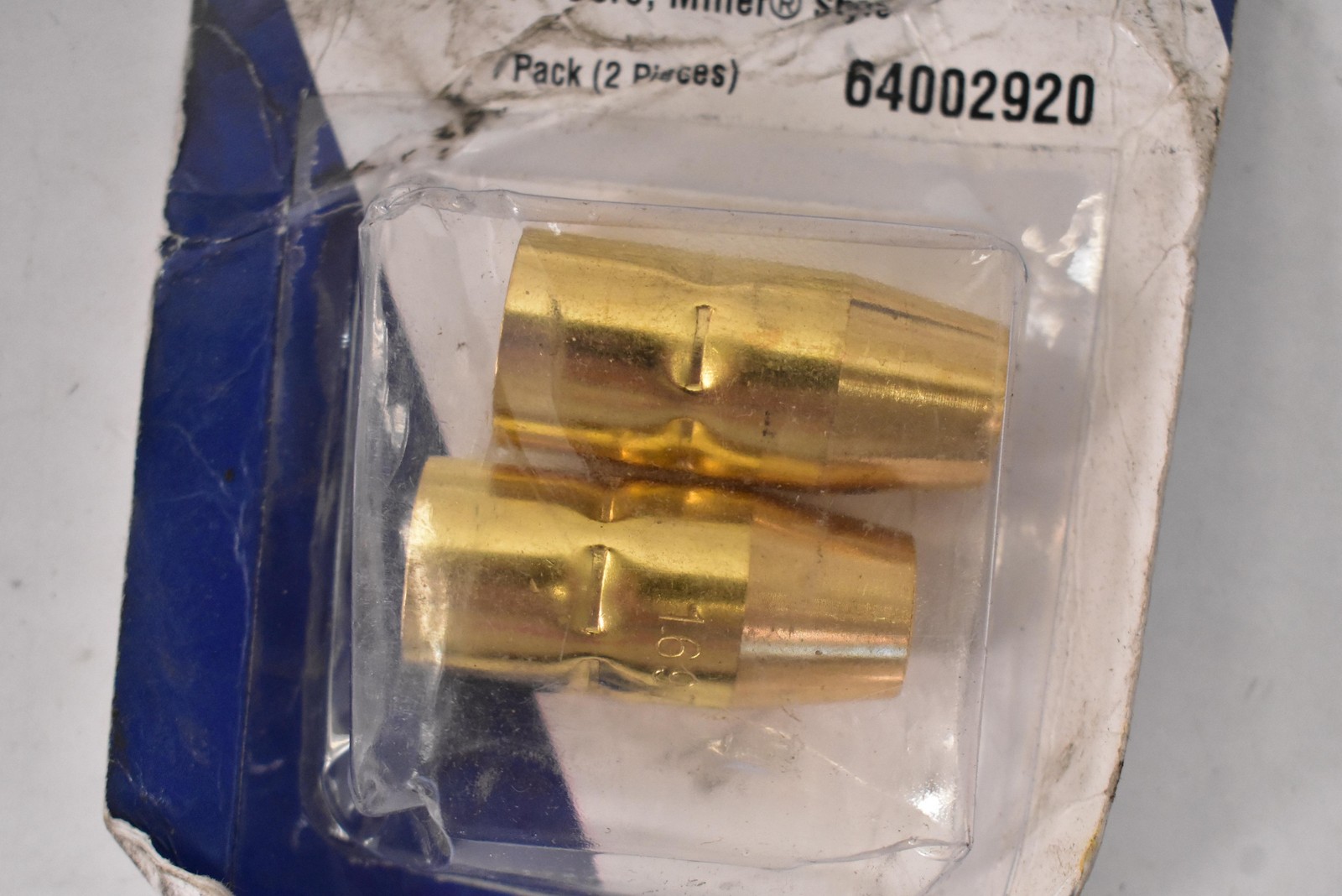 Radnor 169715 MIG Nozzle Flush 5/8 Bore Miller Style Pack 2 64002920 Welding