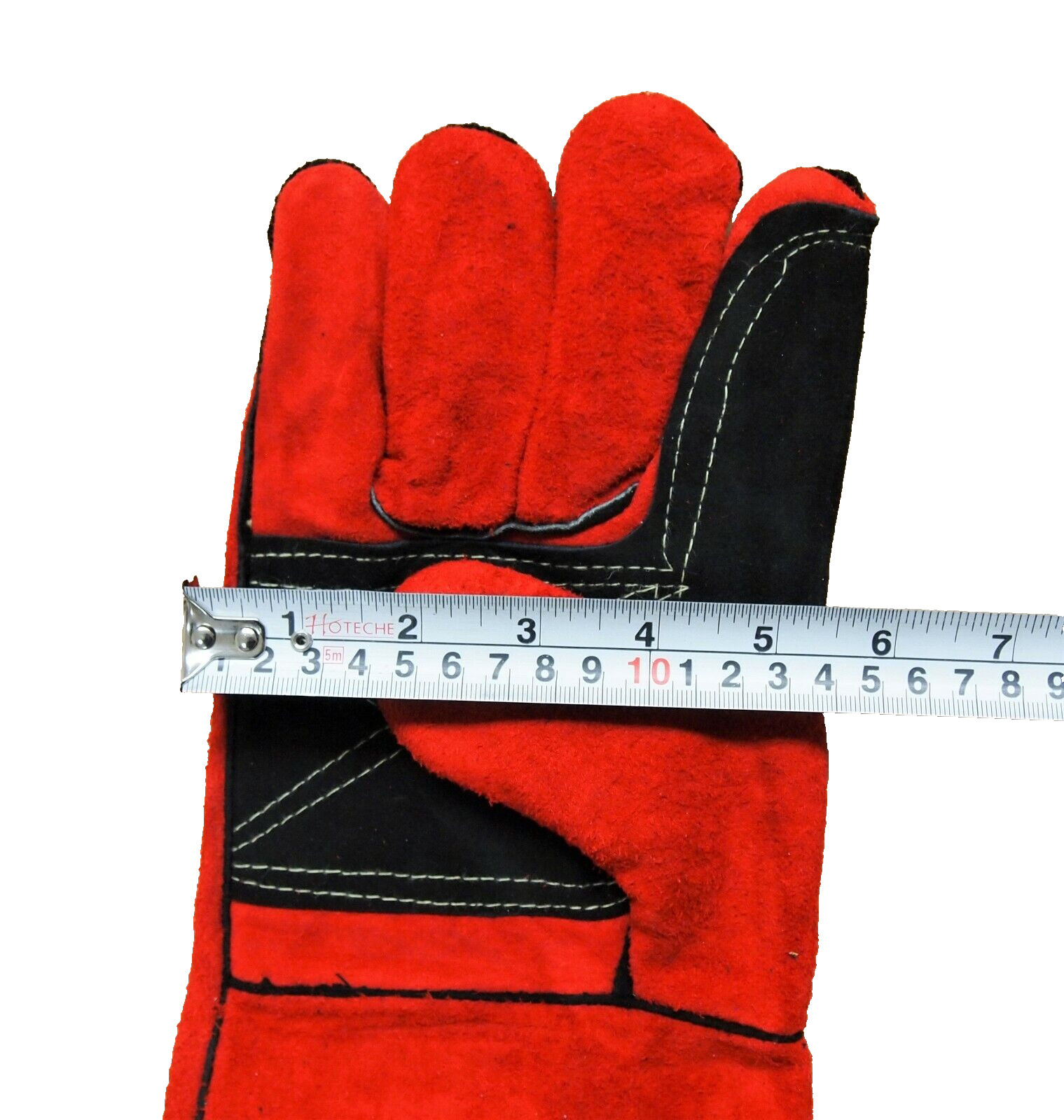 HOTECHE 14″ Leather Cowhide Welding Gloves 12 Pairs 433114