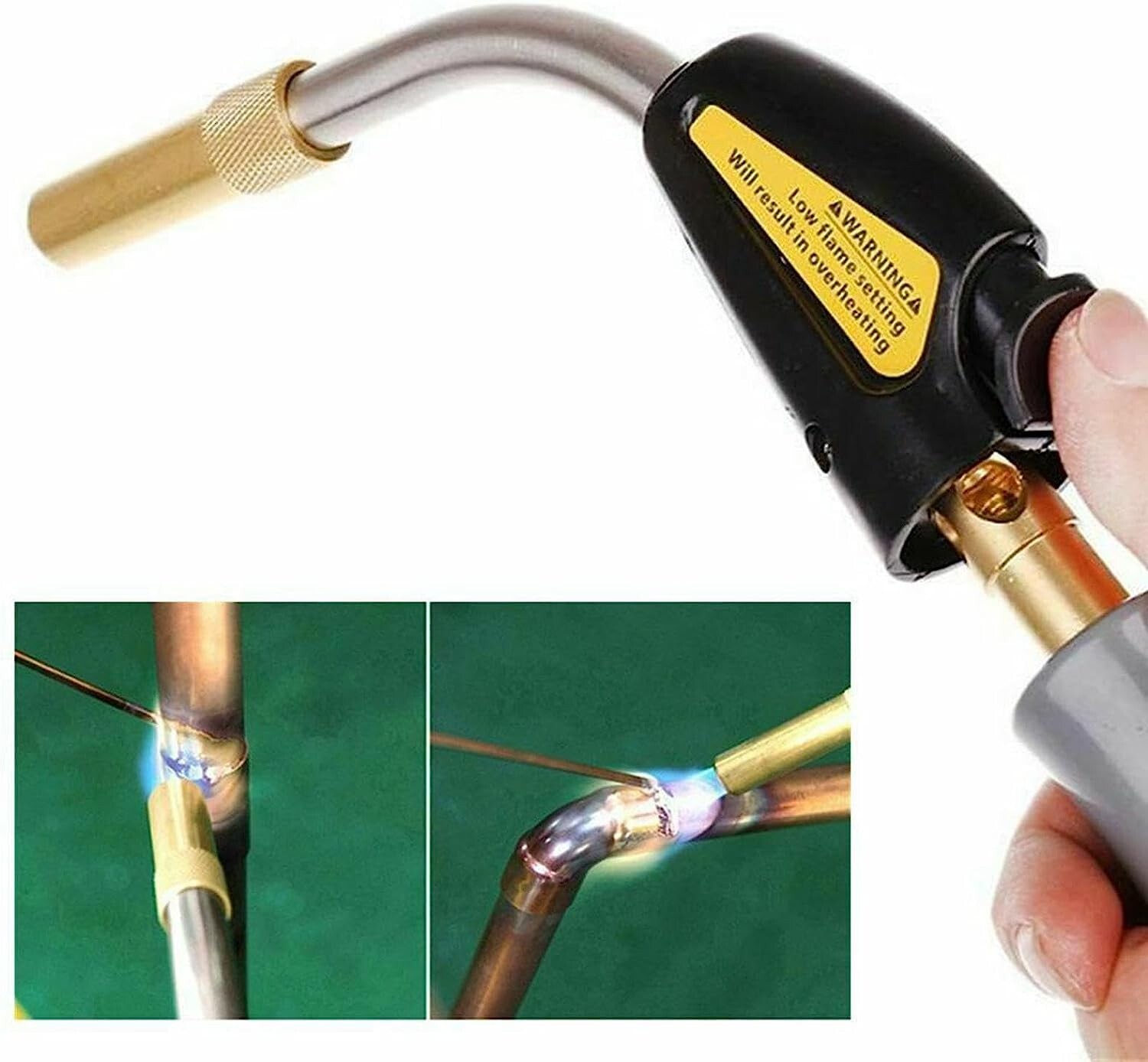 Pro Mapp Propane Self-Igniting Gas Welding Torch Stainless Steel Head W/5ft Hose