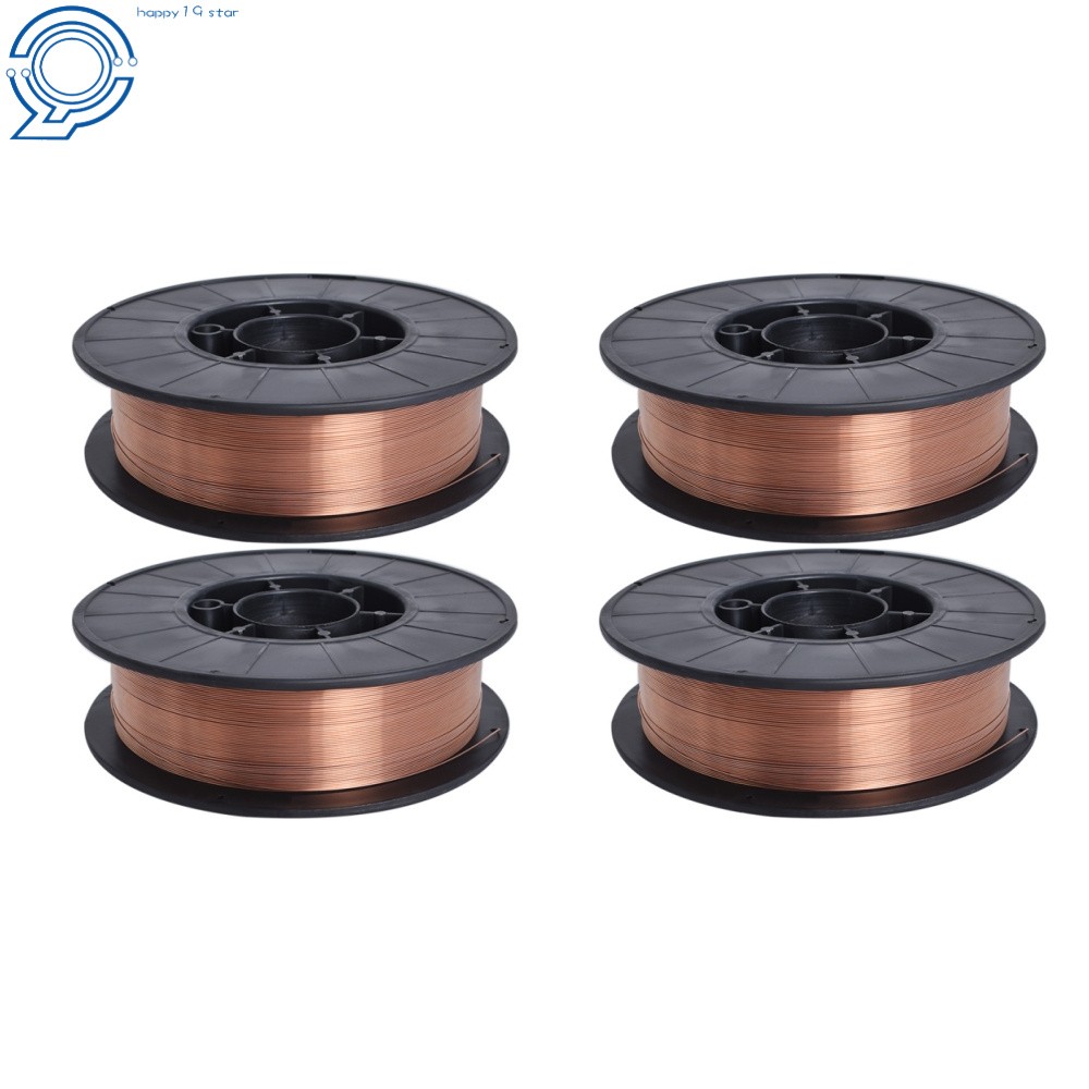 High Quality 4 Pack ER70S-6 .030″ (0.8mm) Mild Steel MIG Welding Wire 10-lb Roll