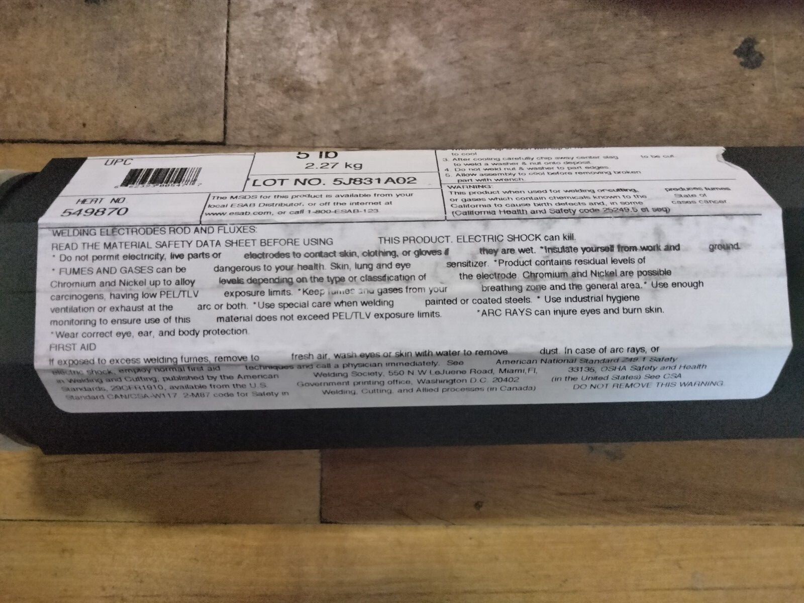 Welding Rods – ALL-STATE 69200006 ACDC Reverse 3/32″ x 12in, 5lbs