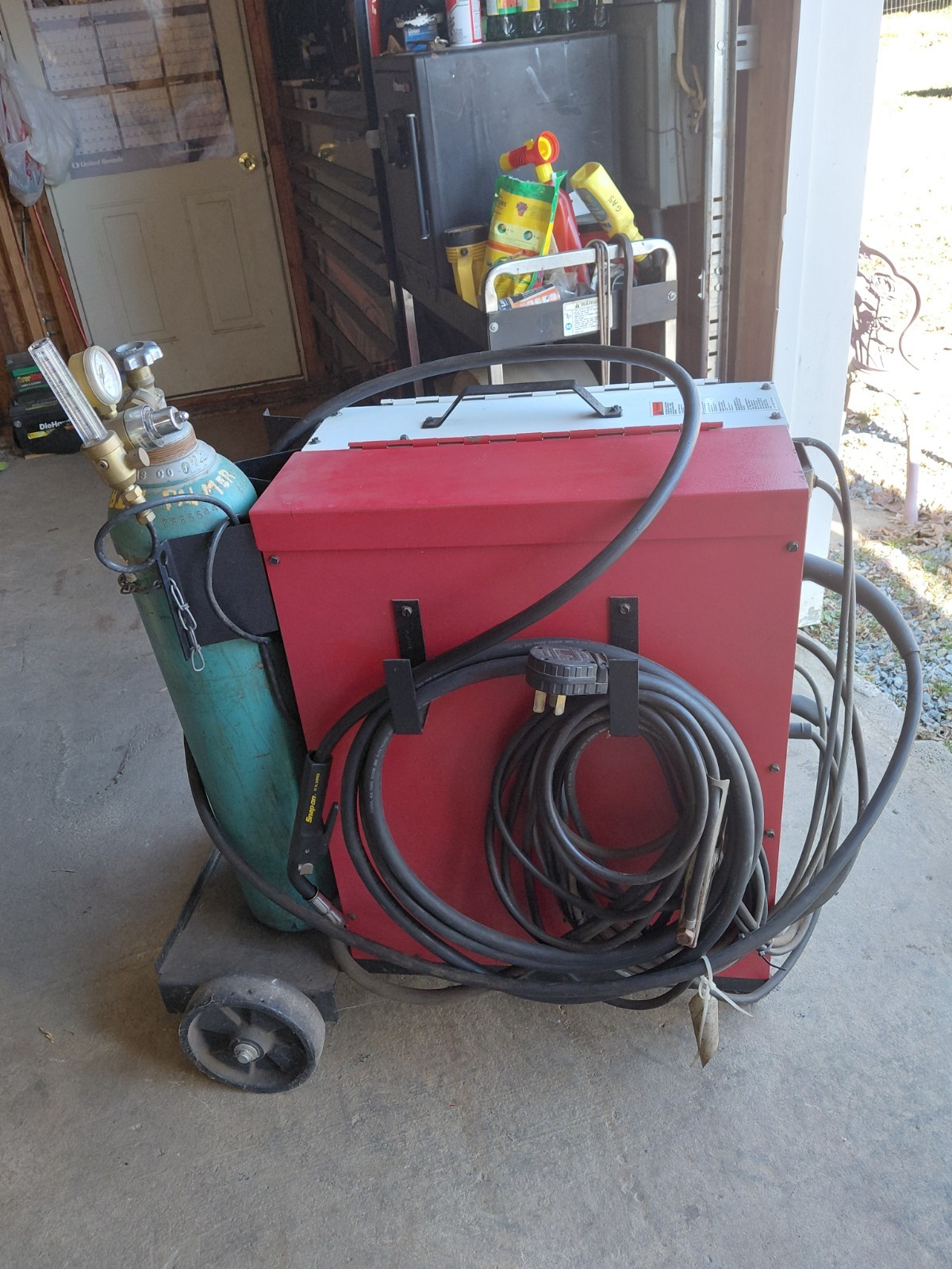 Snap-on MM350XL MIG Welder Automatic Feed With Gas Muscle Mig System