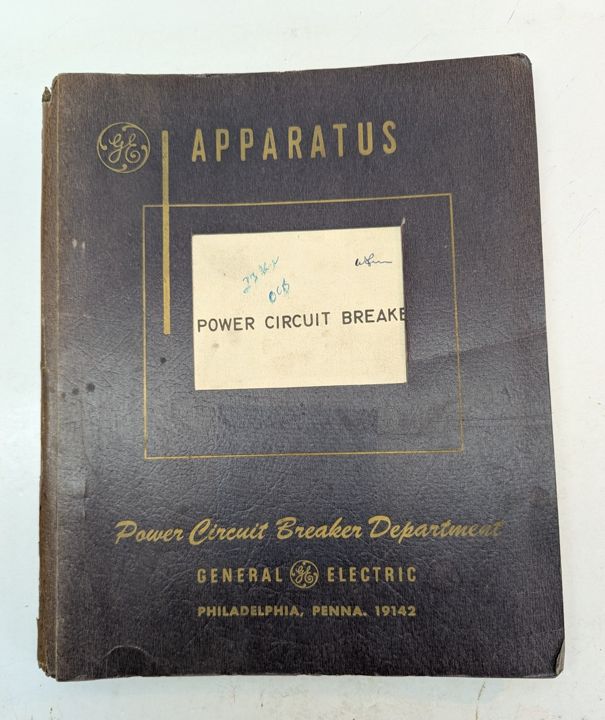GE General Electric Apparatus Power Circuit Breakers Switchgear Equipment VTG