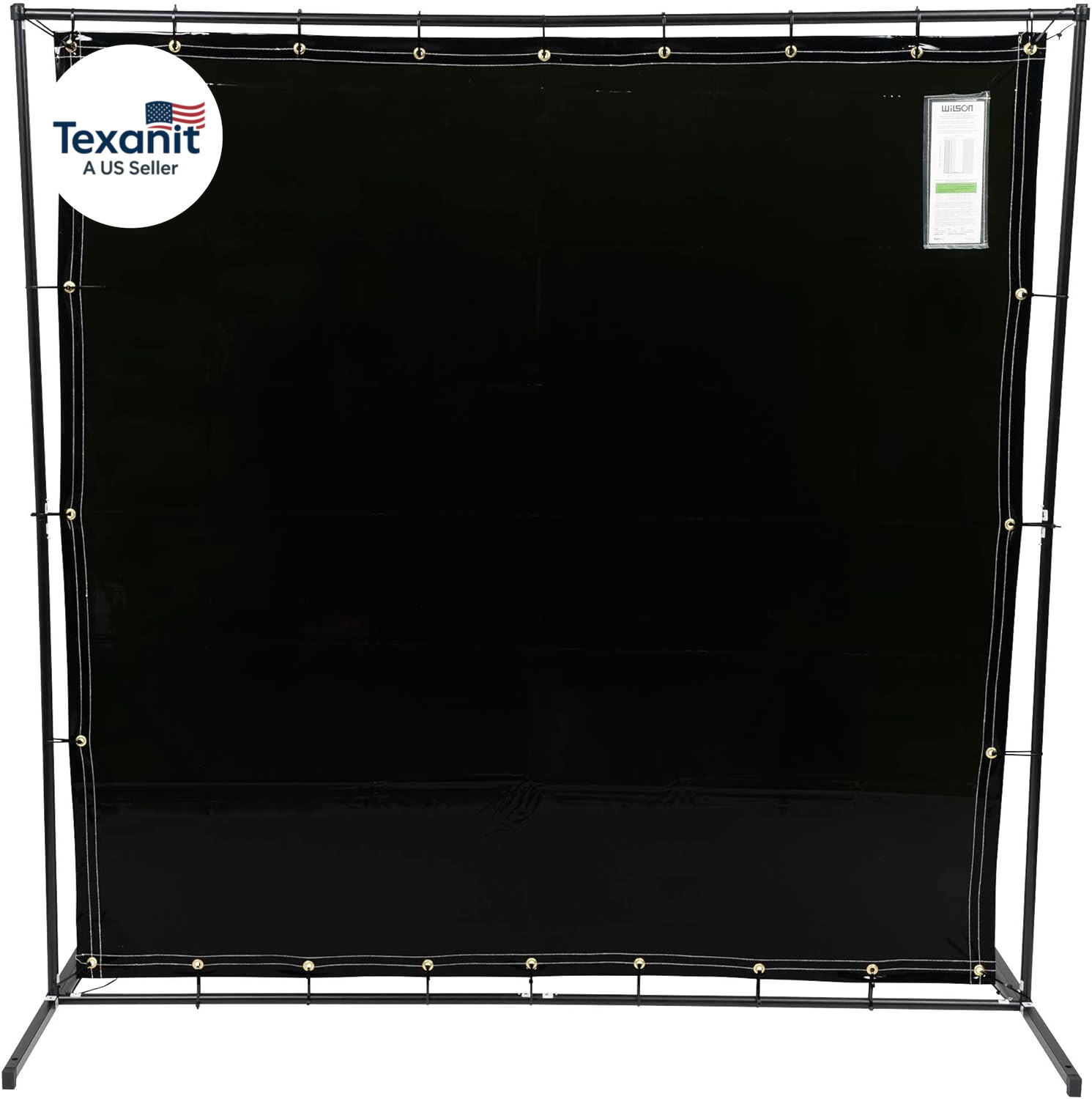 Welding Screen and Frame Combo Kit -Includes Welding Curtain, Fame, Brackets, an