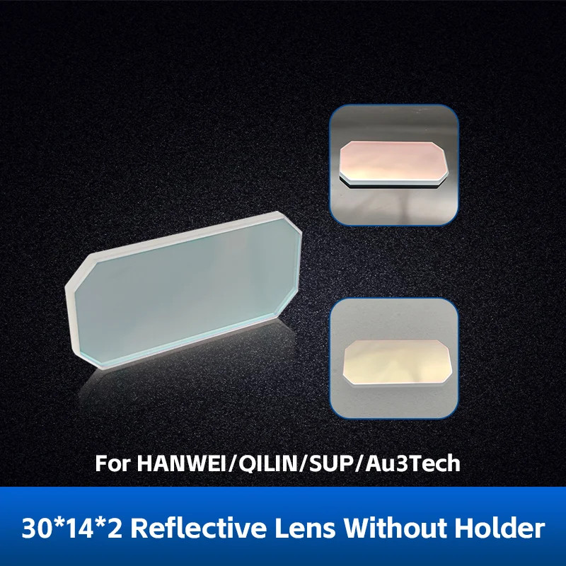 Laser Reflective Lens 30*14*2 Reflector Mirror For CQWY Raytools Laser Weld Gun