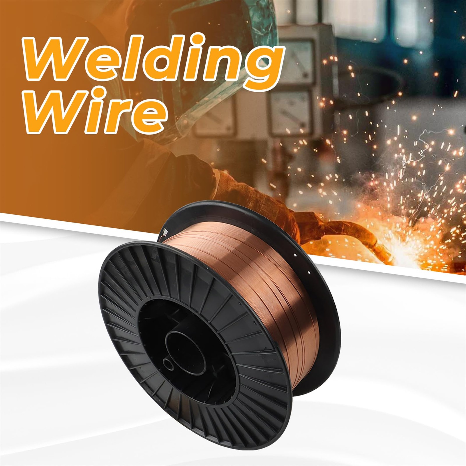 ER70S-6 Solid Mig Welding Wire 0.035 Inch (0.9MM) Mild Steel Welding Wire 33L…