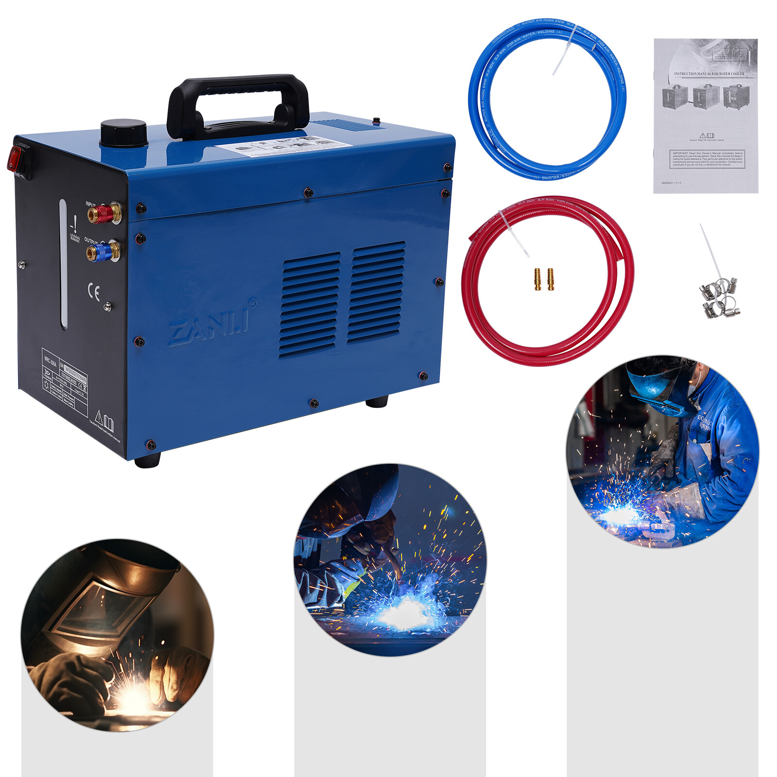 TIG Welder Water Cooler TIG Welder Torch Cooling System WRC-300A 110V 60 Hz USA