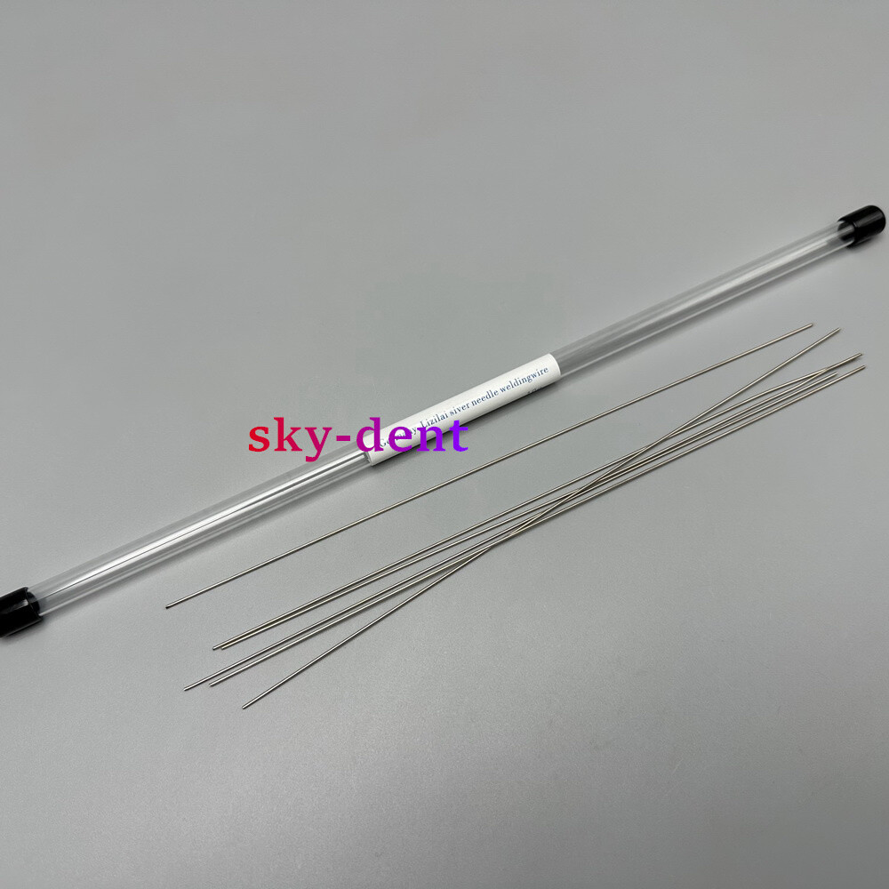 1 Tube Dental Silver Solder Wire Low Temperature Brazing Welding Rods 0.5/1.0mm