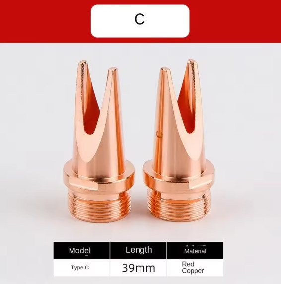 CQWY Fiber Laser Welding Nozzle Copper Nozzle M16 For SUP20T SUP21T SUP23T HW970
