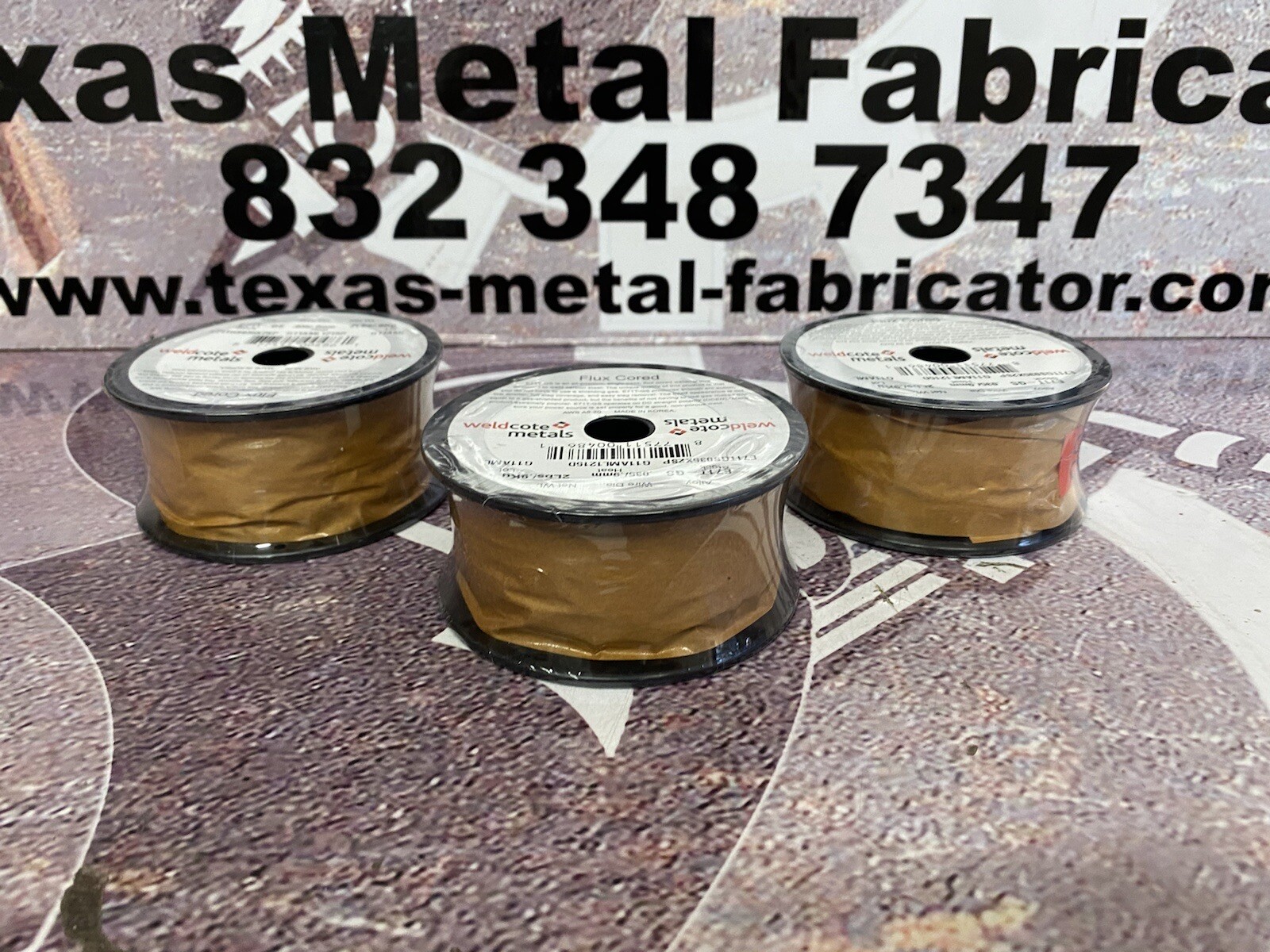 WeldCote Metals E71TGS035X2SP Carbon Steel Flux Cored .035”/.9mm 2Lbs Qty 3