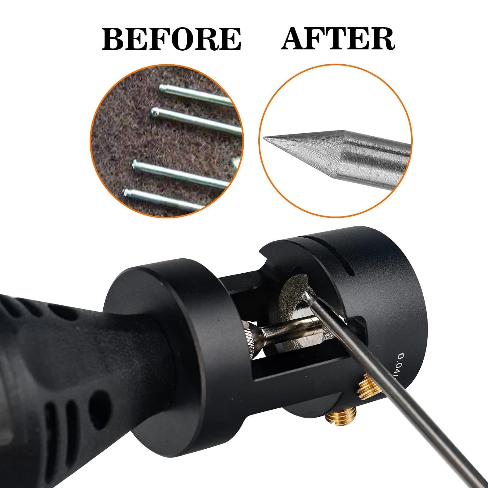 3mirrors ALUMINUM Tungsten Electrode Sharpener Grinder for TIG Welding Tool w…