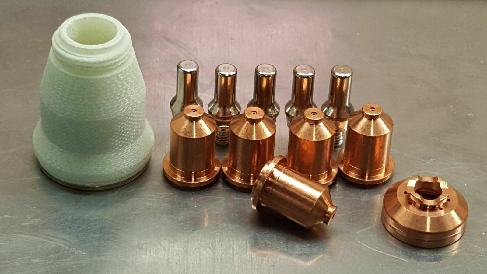 10pc x 40A Plasma Shielded Nozzle 51318C.09 PT60 PT40 iPT-60 iPT-40 AHP Alphacut