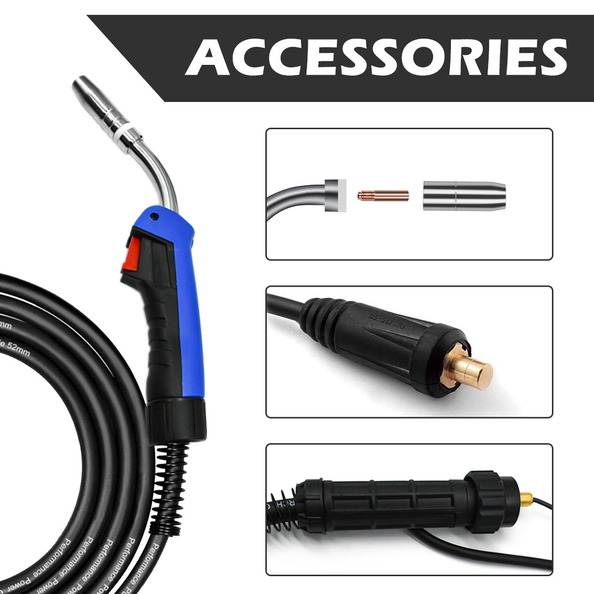 5IN1 Gas/Gasless MIG Welder 200Amp Pulse Aluminium MIG ARC TIG Welding Machine