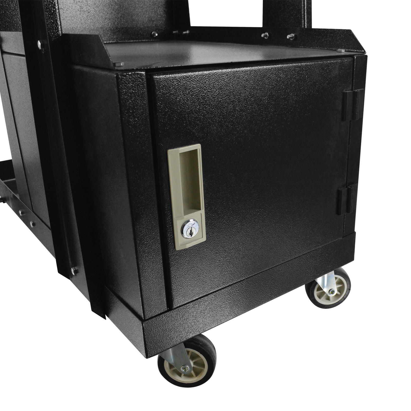 Heavy Duty Welding Cart with 360° Rolling Trolley, 4 Drawers for MIG/TIG/Plasma