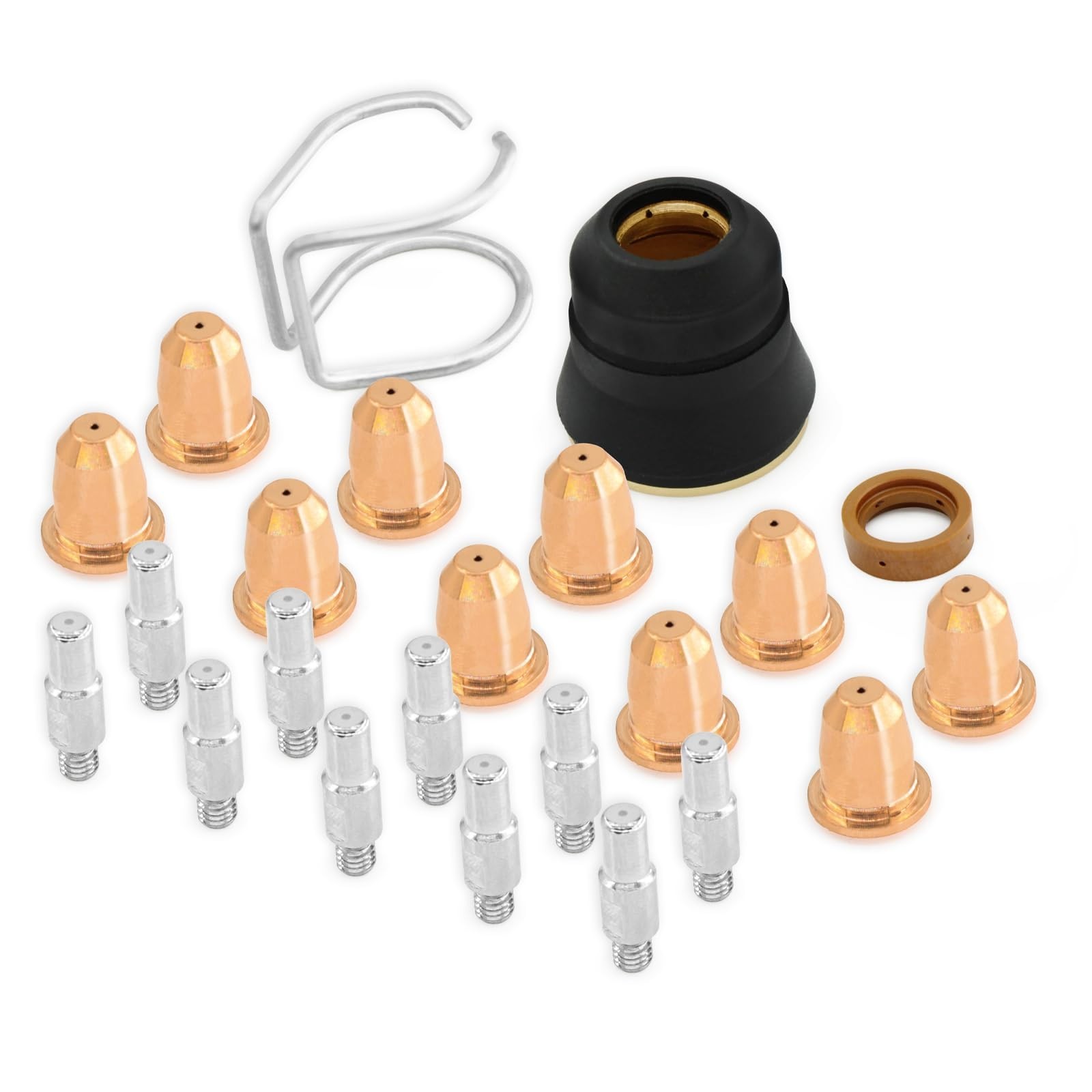 RX WELD 23Pcs Plasma Cutter Torch Set for Chicago Electric 95539 95413 – Cons…