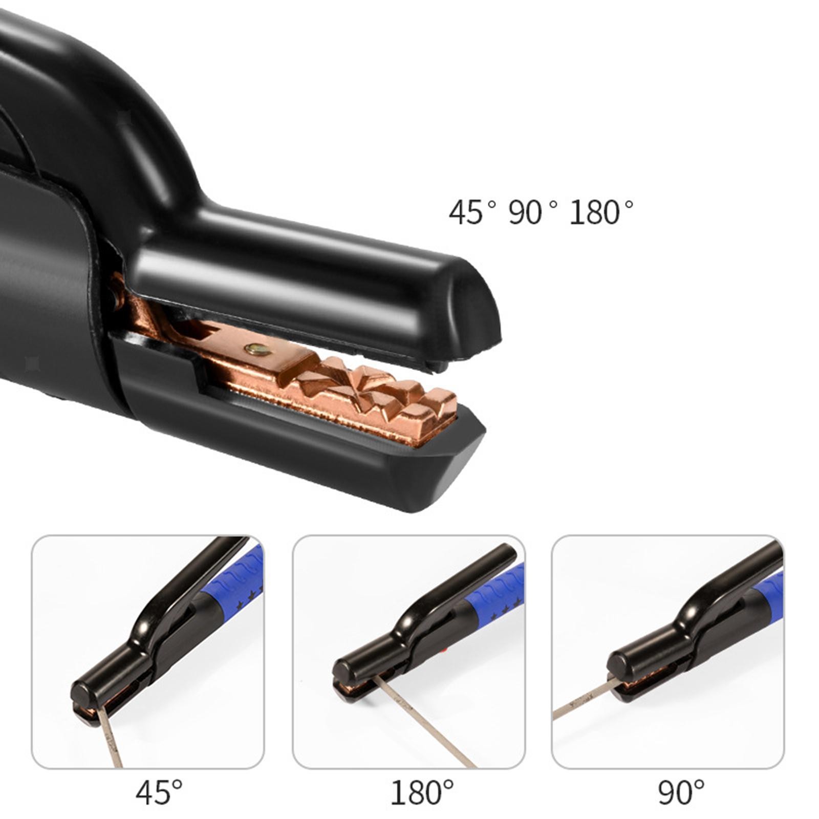 500Amp Welding Electrode Holder Anti Scald Heavy Duty Anti Slip Handle Electric
