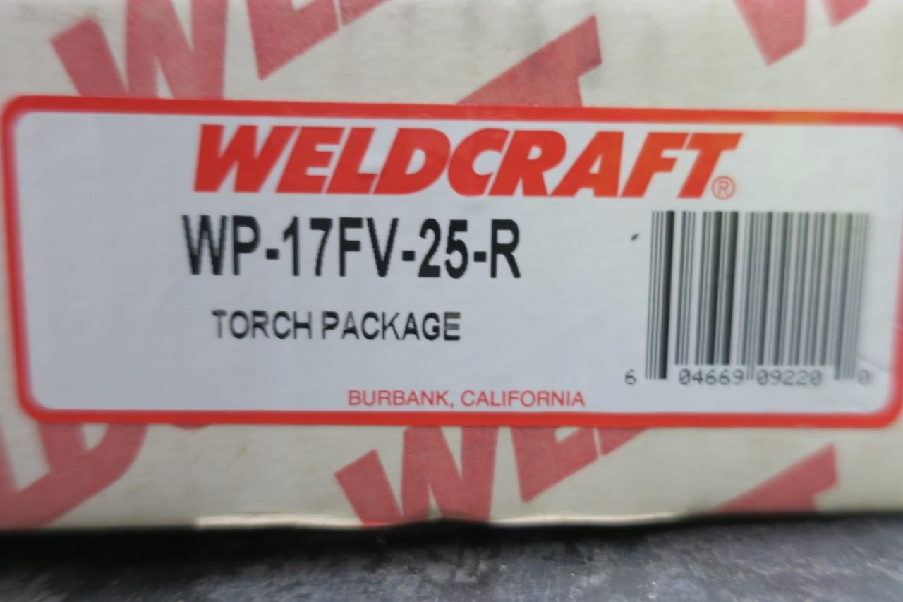 Weldcraft WP-17FV-25-R Tig Torch Kit