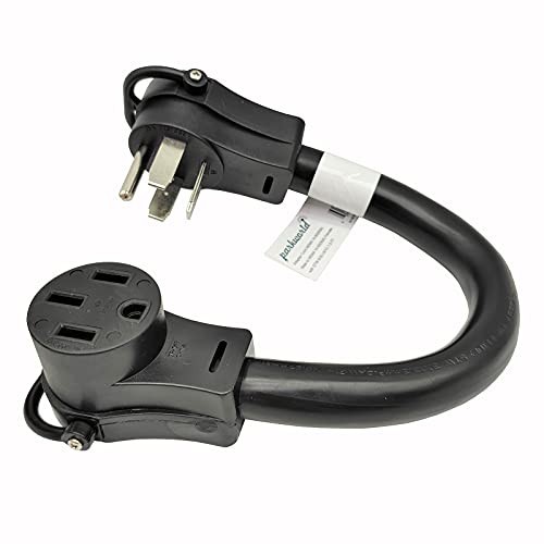 Welder Adapter Cord NEMA 14-60P to 14-50R 50 AMP 6 Gauge 4 Prong EV RV Charging